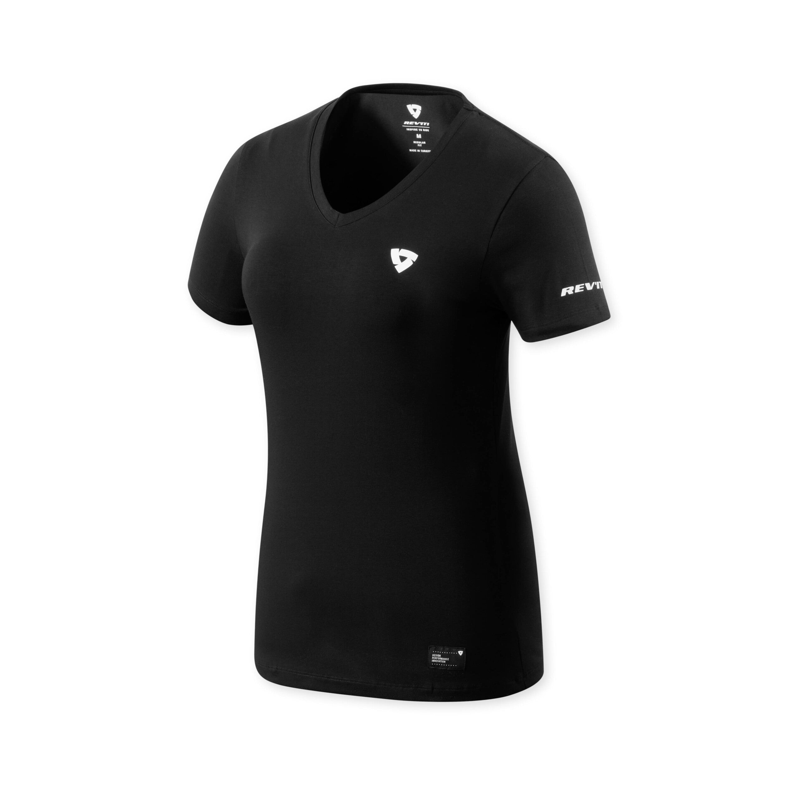 Revit Grace Ladies T-Shirt Black front view