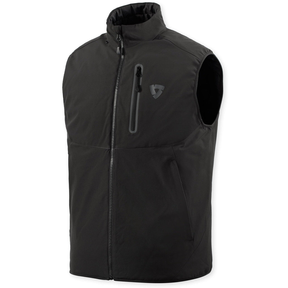 Revit Finley 2 Body Warmer Black reversed front view
