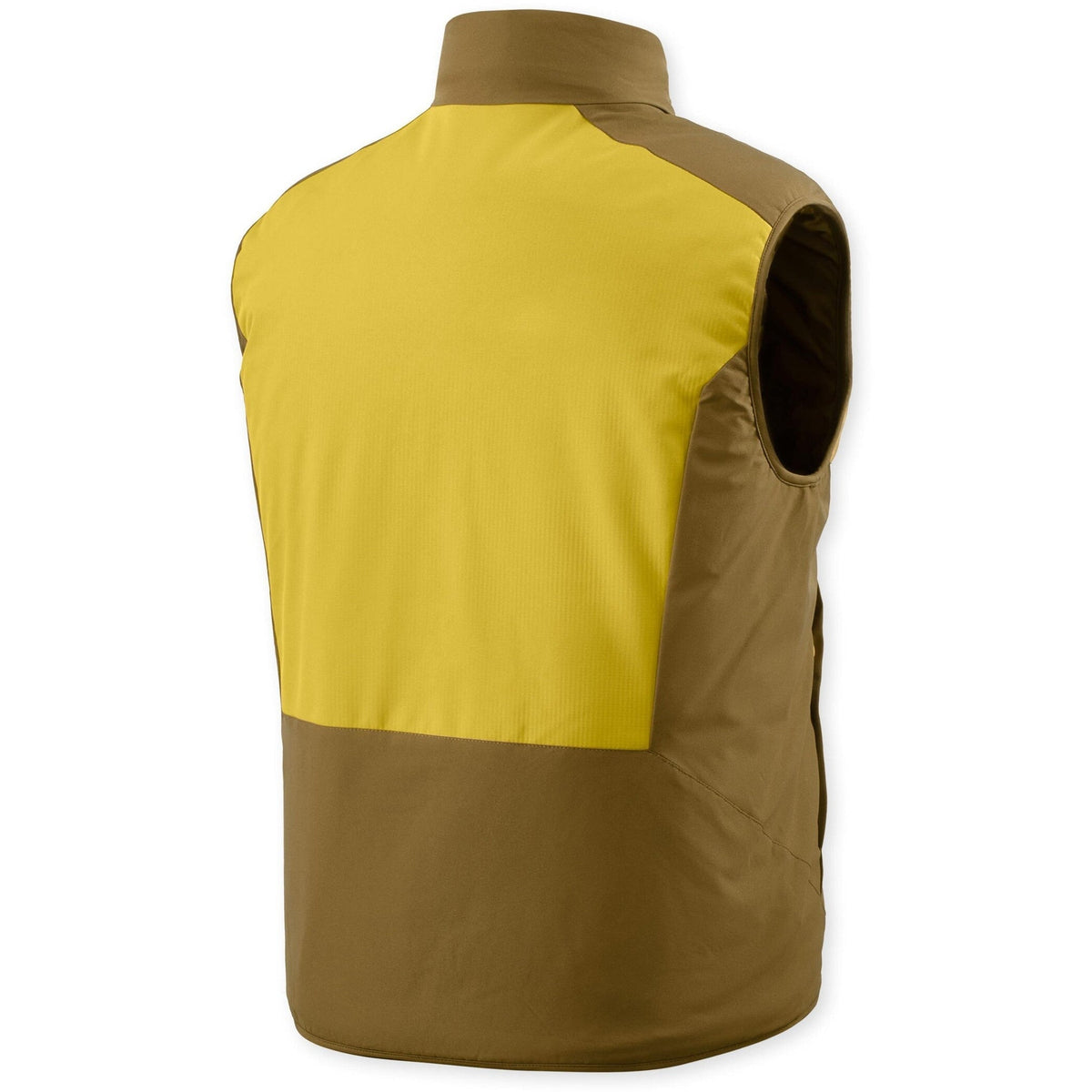 Revit Finley 2 Body Warmer Ocher Yellow reversed back view