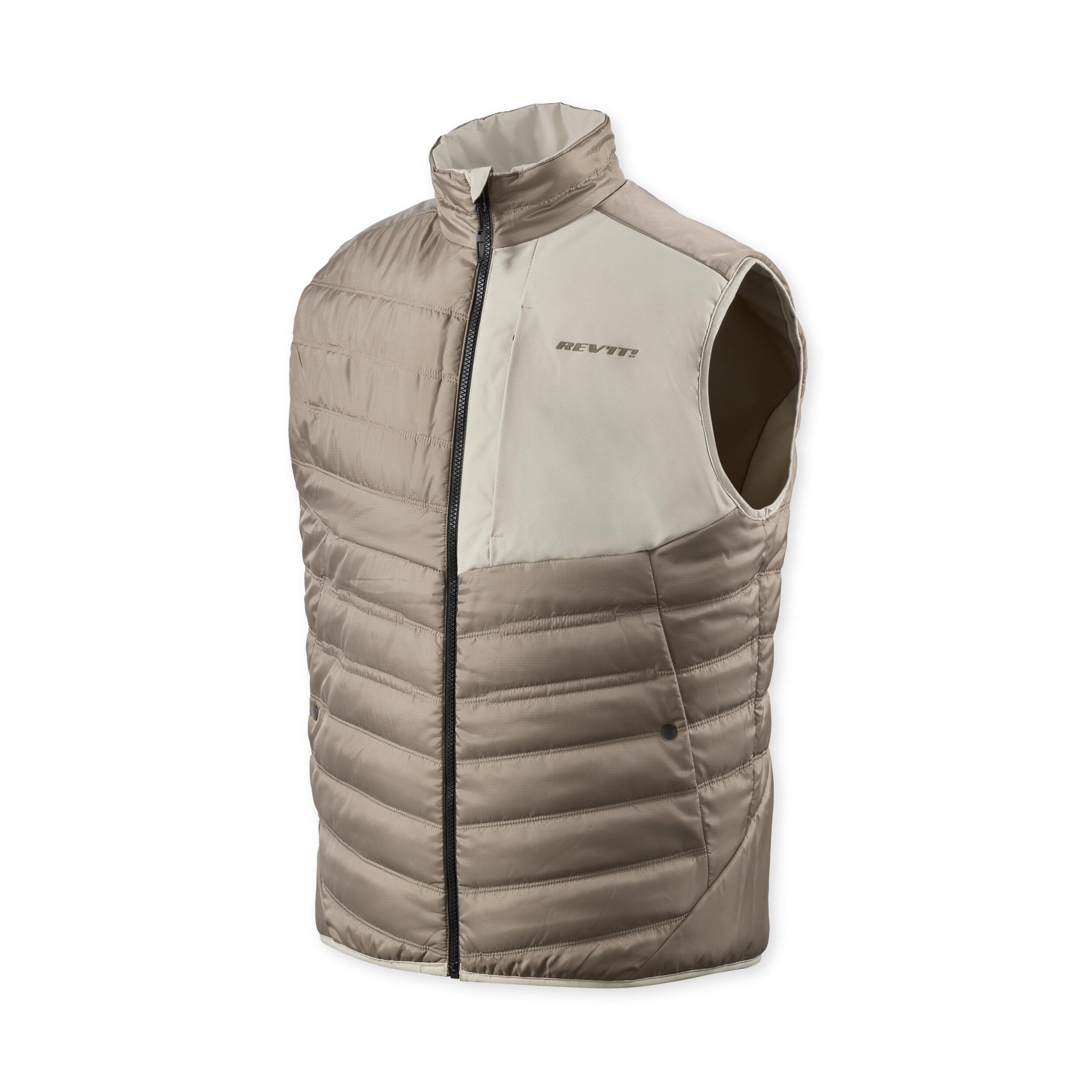 Revit Finley 2 Body Warmer Sand front view