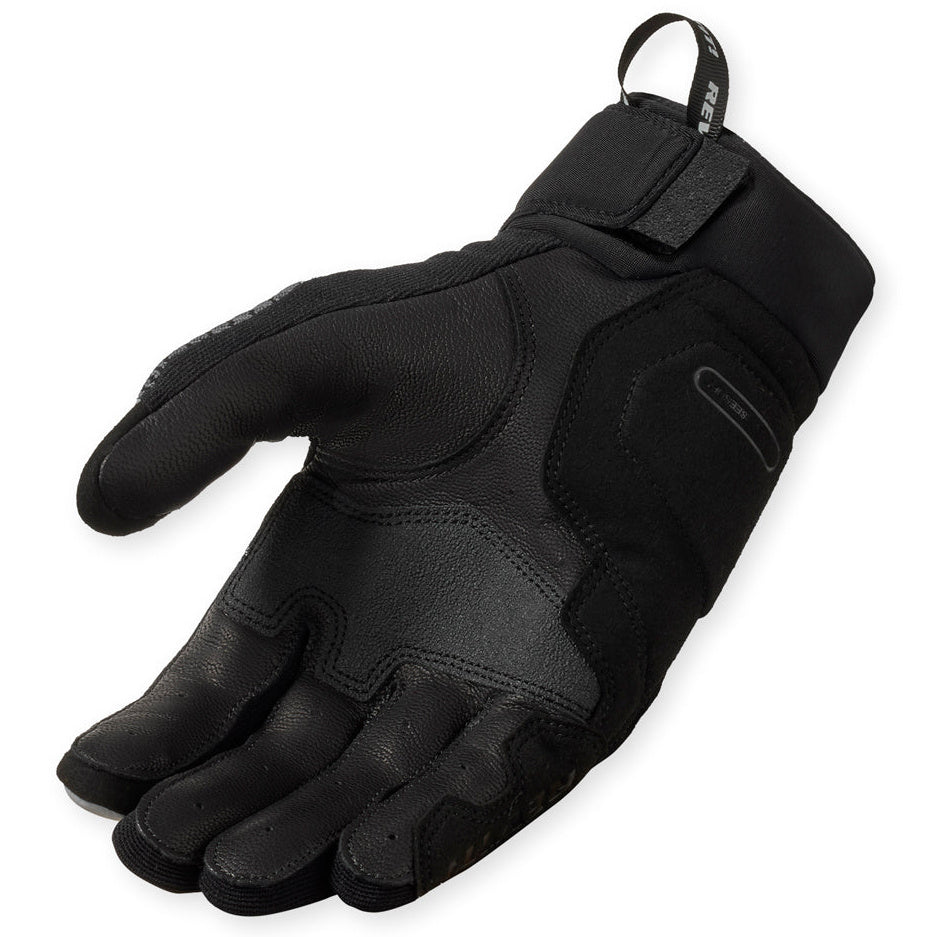 Revit Kinetic 2 Leather / Textile Gloves Grey / Red – single glove view