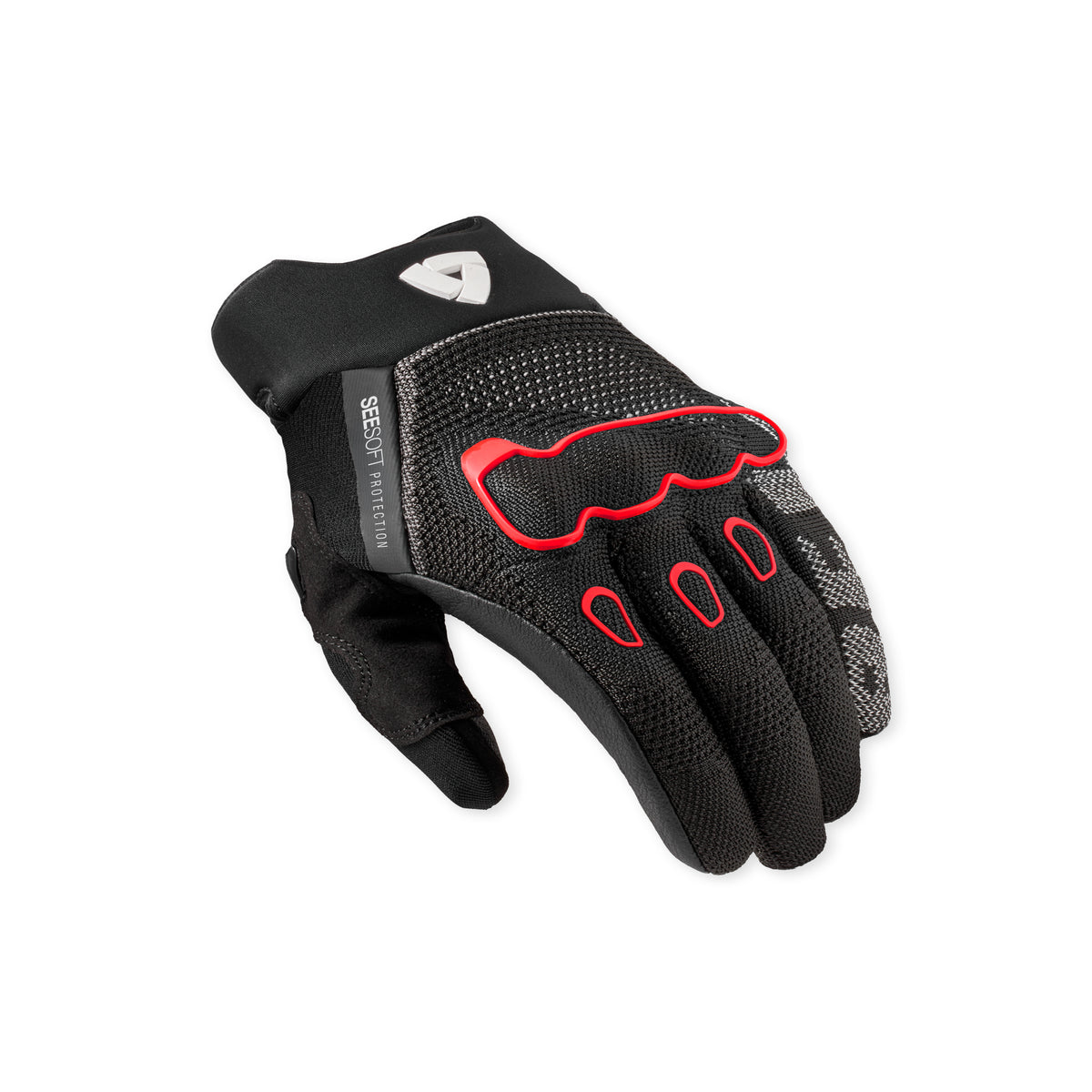 Revit Hyperspeed 3 Gloves Black / Neon Red FREE UK Delivery, FREE 365 Day Returns | Moto Central