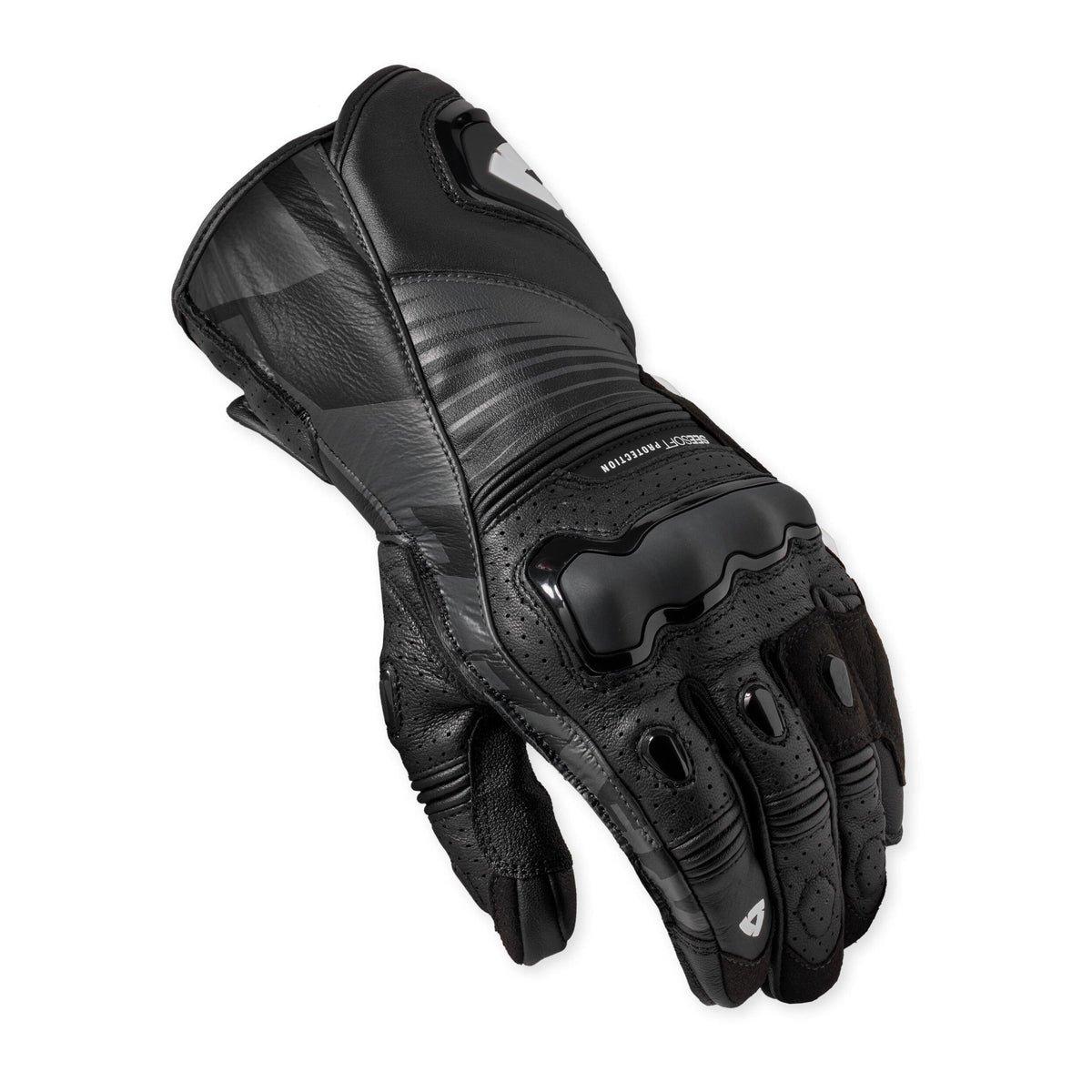 Revit Argon 3 Gloves Black back view