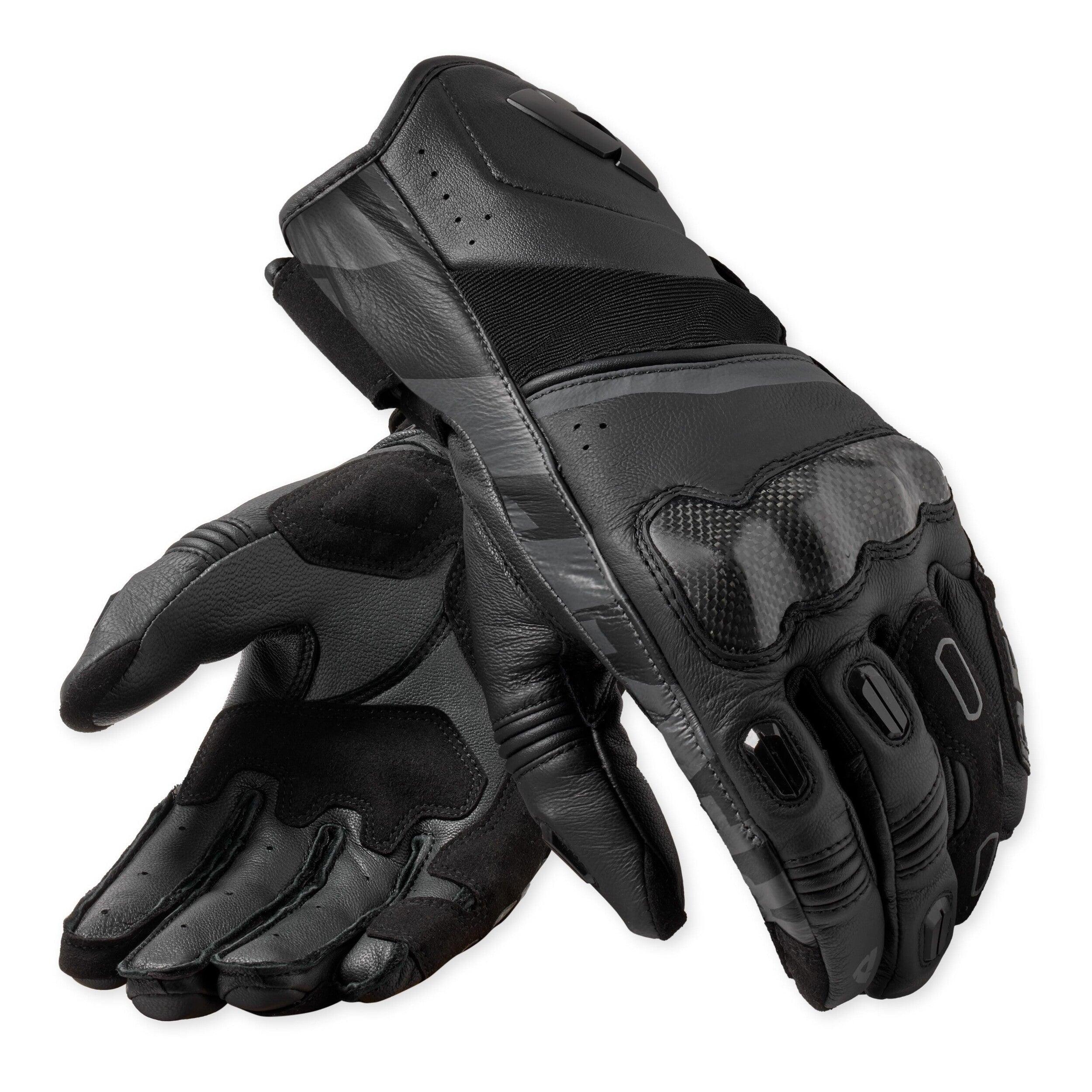 Revit RSR 5 Gloves Black front view