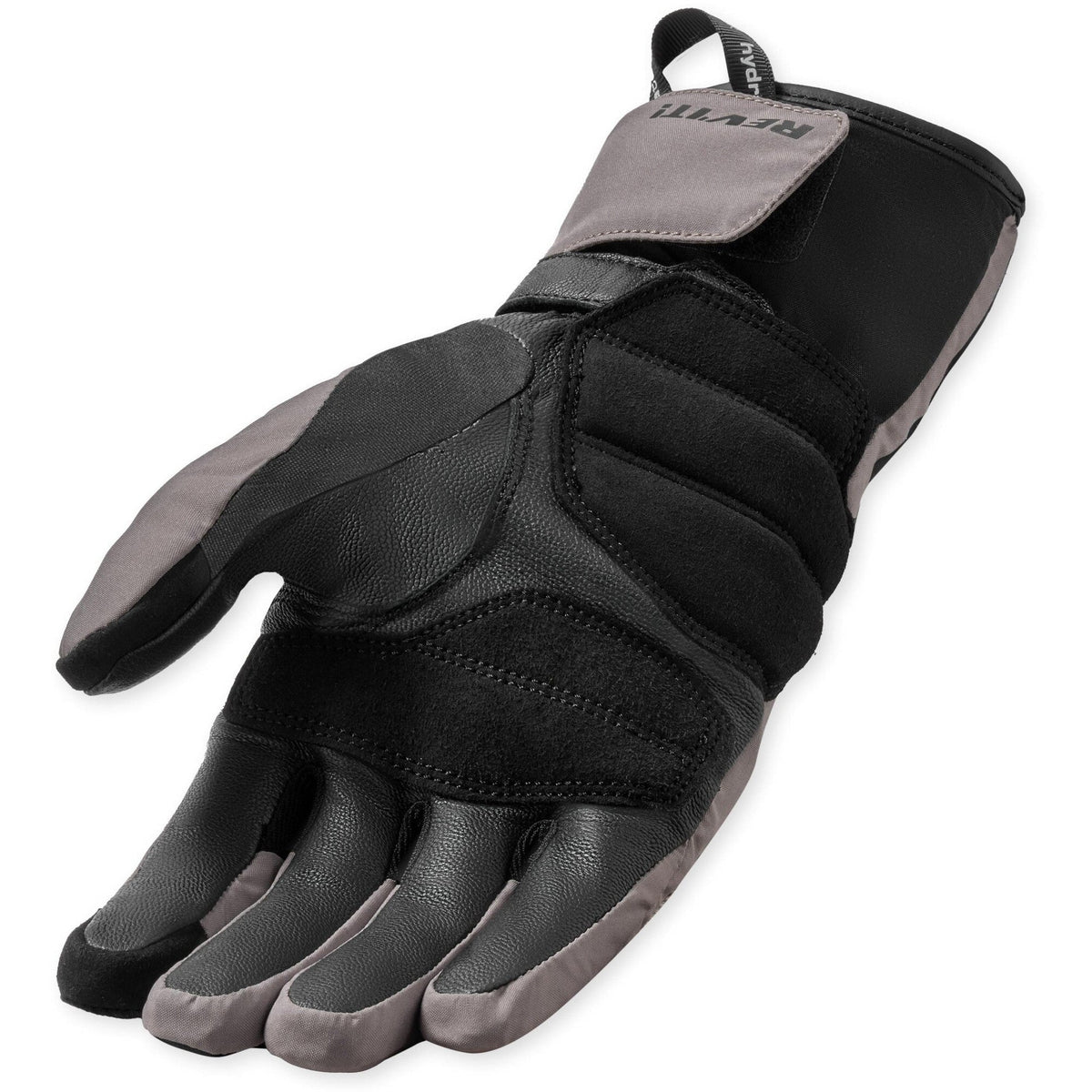 Revit Convergent H2O Gloves Grey / Black palm view