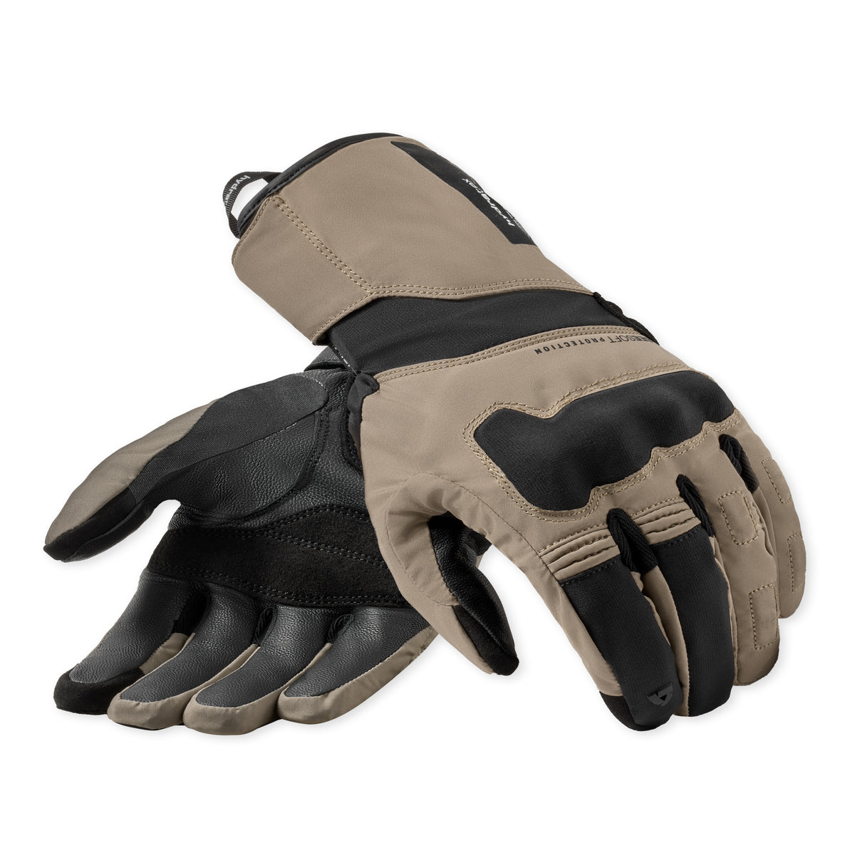 Revit Convergent H2O Gloves Sand / Black FREE UK Delivery, FREE 365 Day Returns | Moto Central