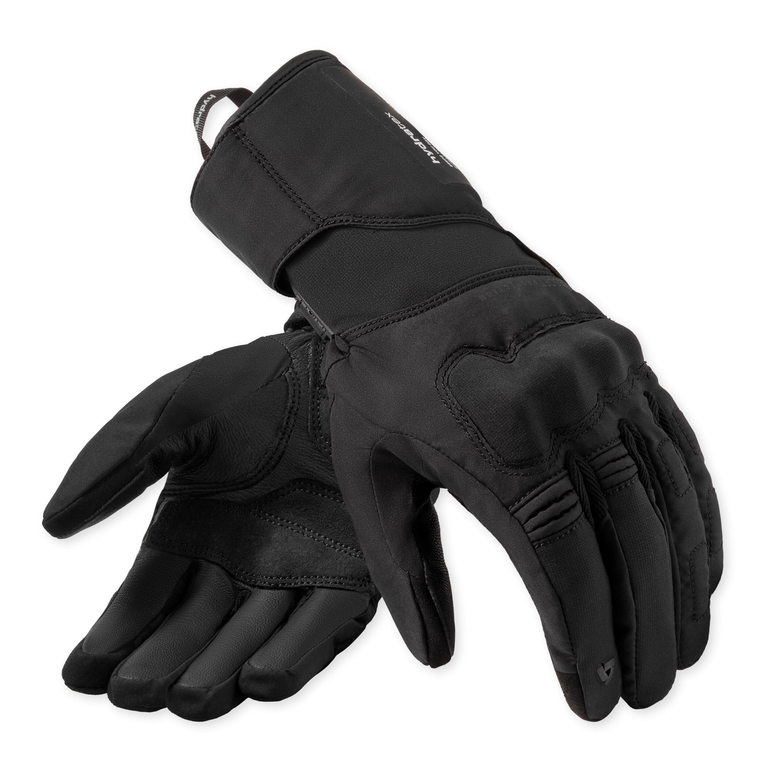 Revit Convergent H2O Ladies Gloves Black front view