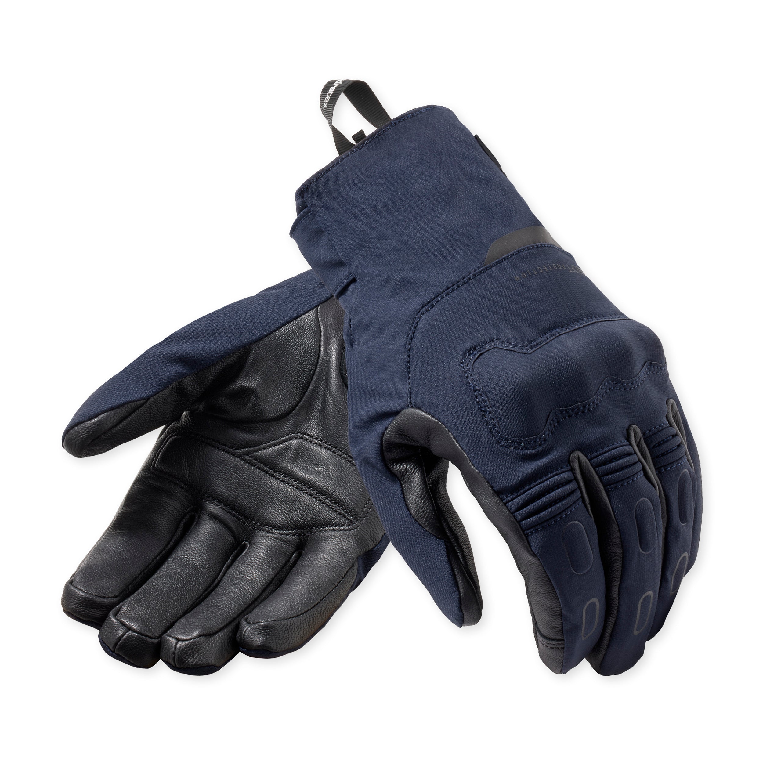 Revit Cassini 2 H2O Leather Gloves Dark Blue / Black