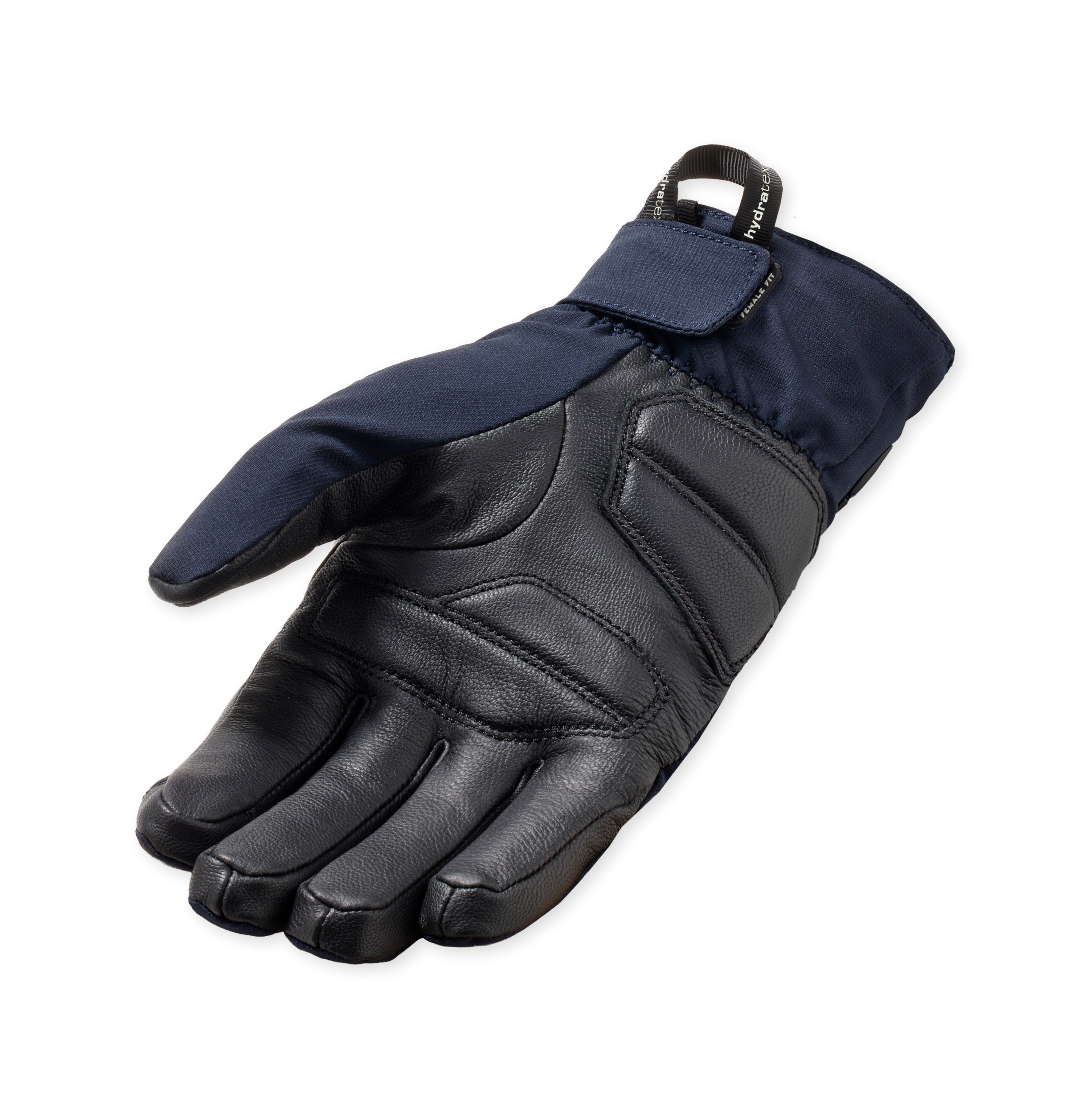 Revit Cassini 2 H2O Ladies Leather Gloves Dark Blue / Black