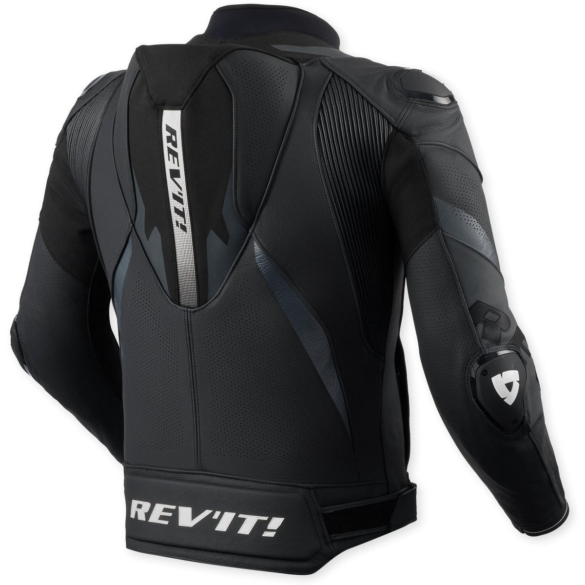Revit Hyperspeed 3 Pro Leather Jacket Black / Anthracite back view