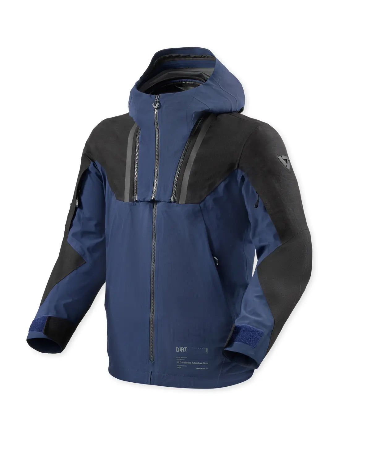 Revit Component 3 H2O Textile Jacket Black / Dark Blue FREE UK Delivery, FREE 365 Day Returns | Moto Central