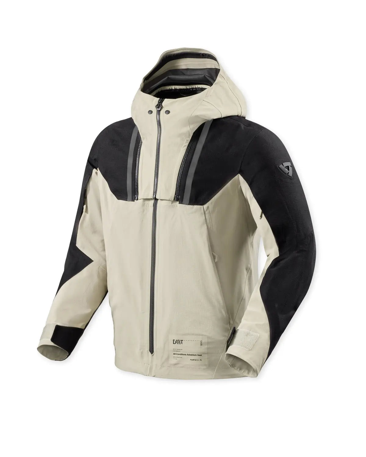 Revit Component 3 H2O Textile Jacket Black / Sand FREE UK Delivery, FREE 365 Day Returns | Moto Central