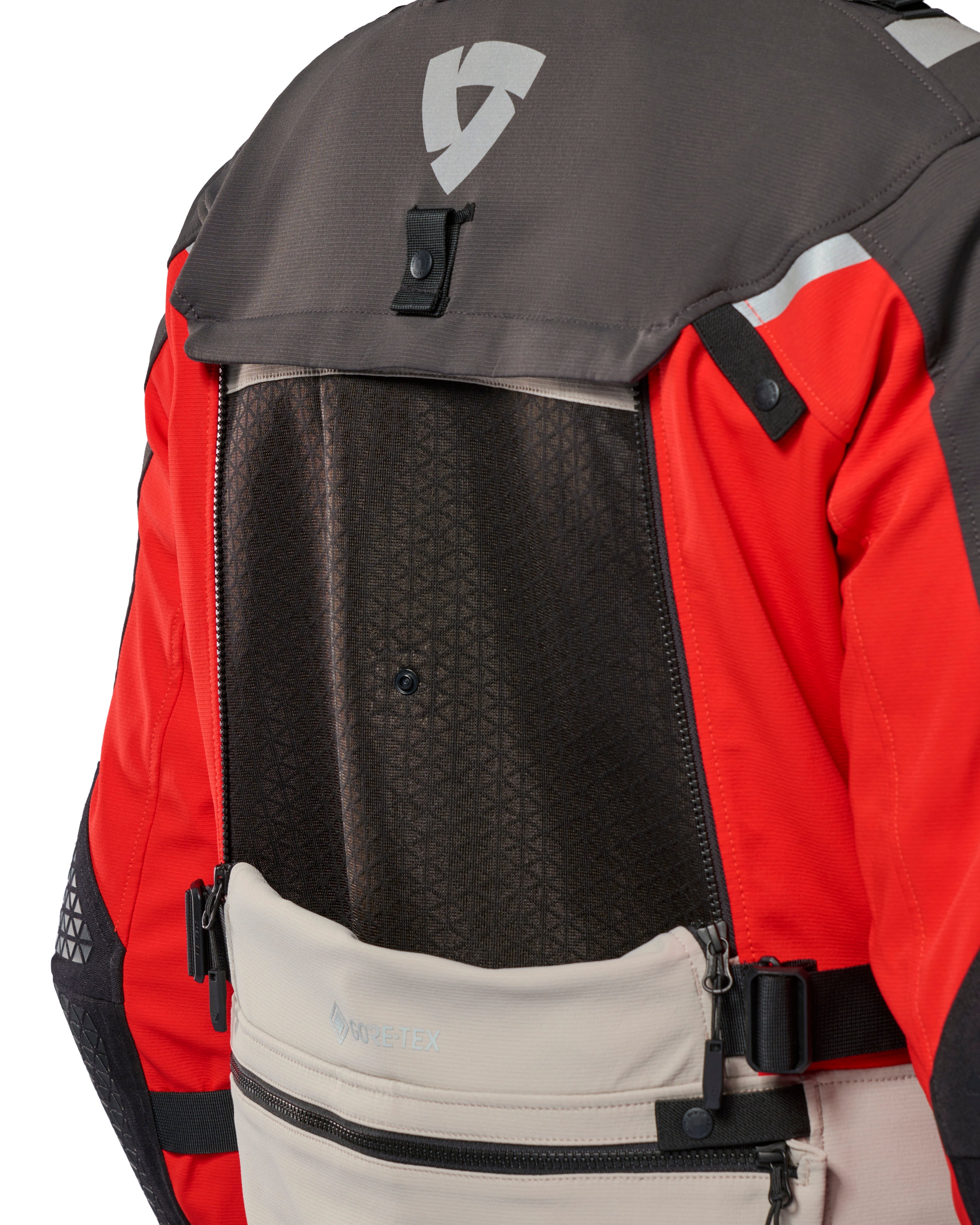 Revit Defender 4 Gore-Tex Jacket Anthracite / Red