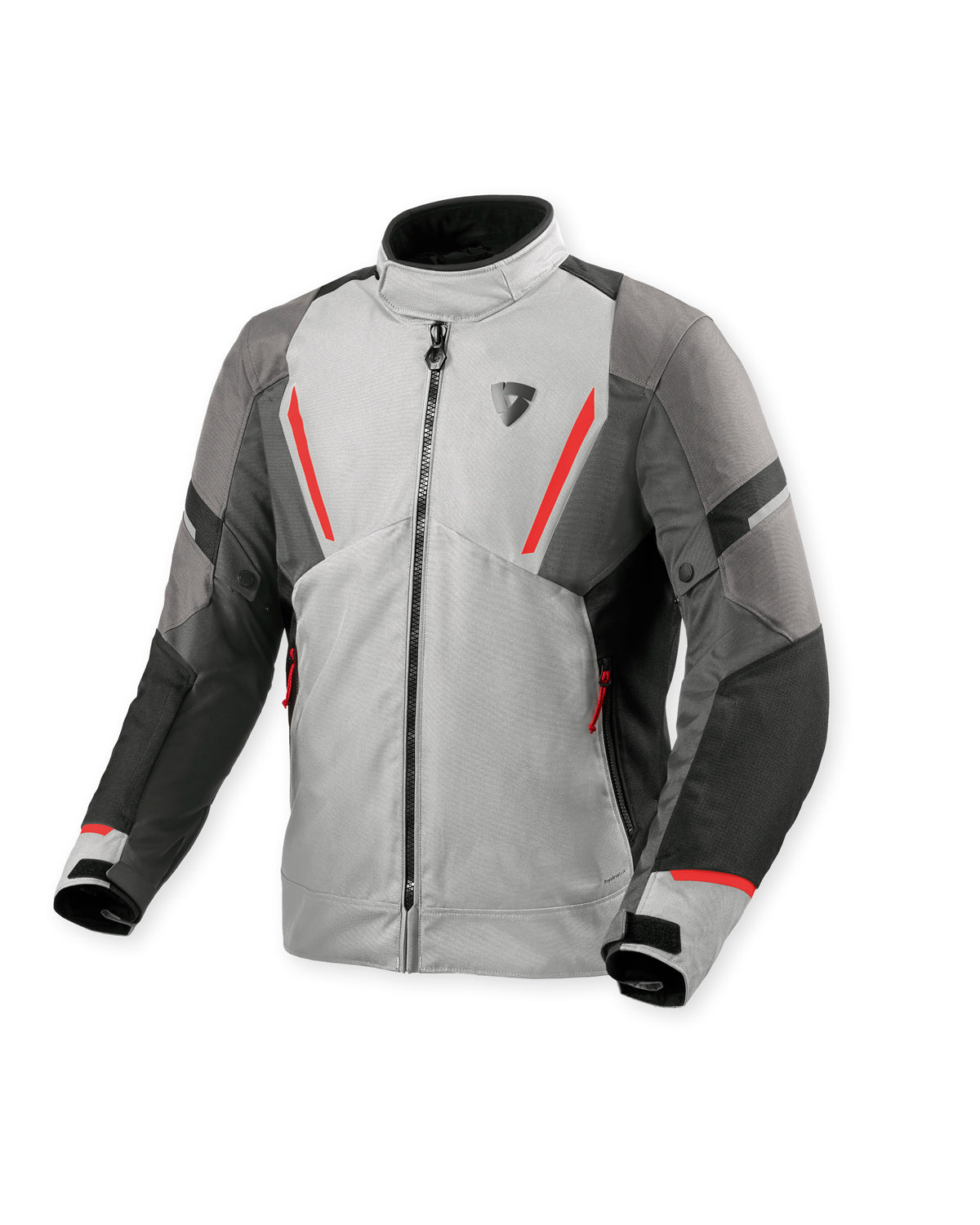 Revit Undulate H2O Textile Jacket Silver / Grey FREE UK Delivery, FREE 365 Day Returns - Moto Central
