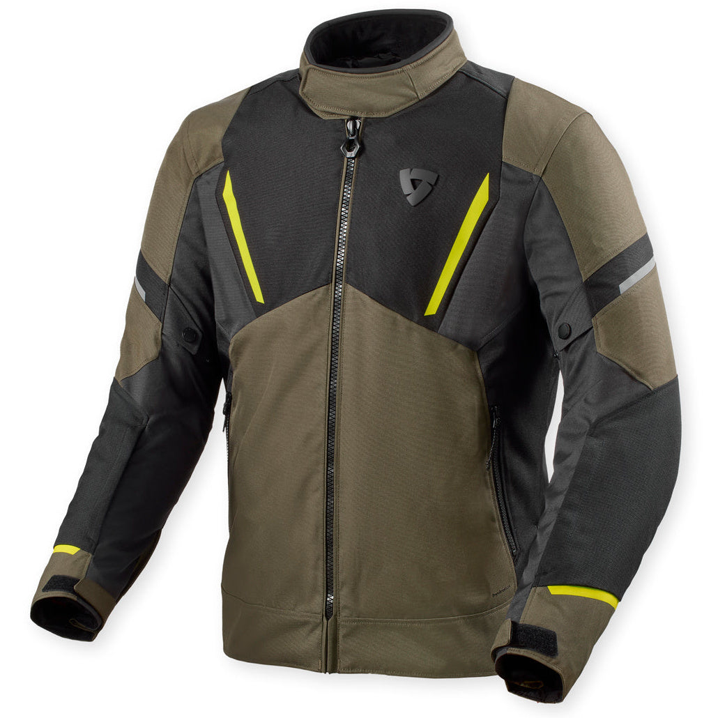 Revit Undulate H2O Textile Jacket Tarmac / Anthracite, front view