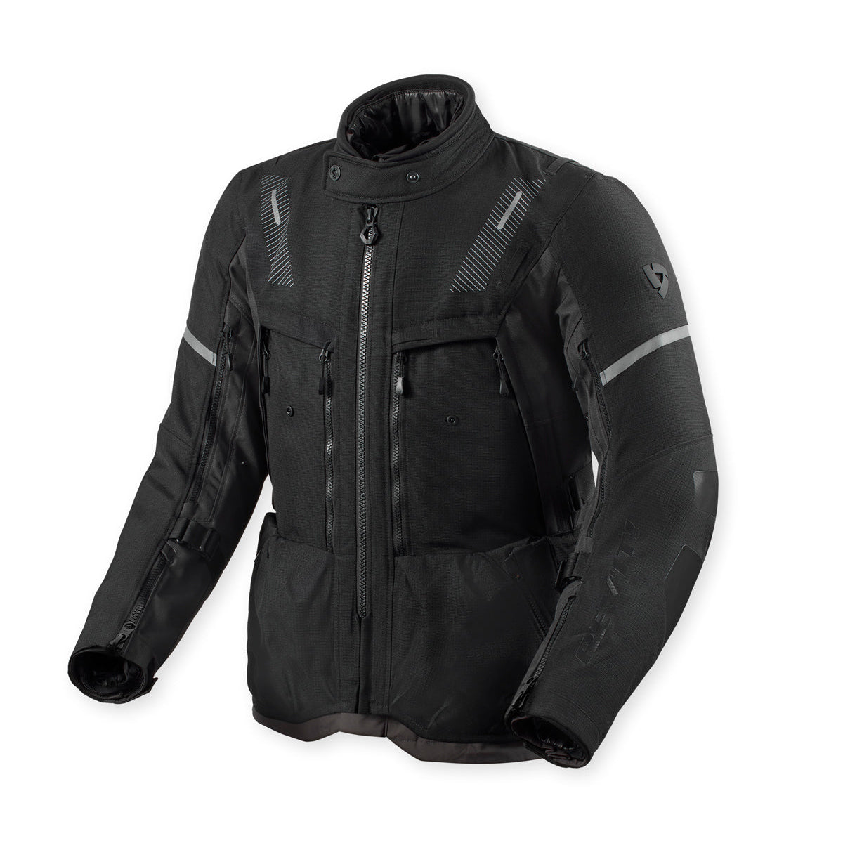 Revit Sand 5 H2O Textile Jacket Black / Anthracite FREE UK Delivery, FREE 365 Day Returns - Moto Central