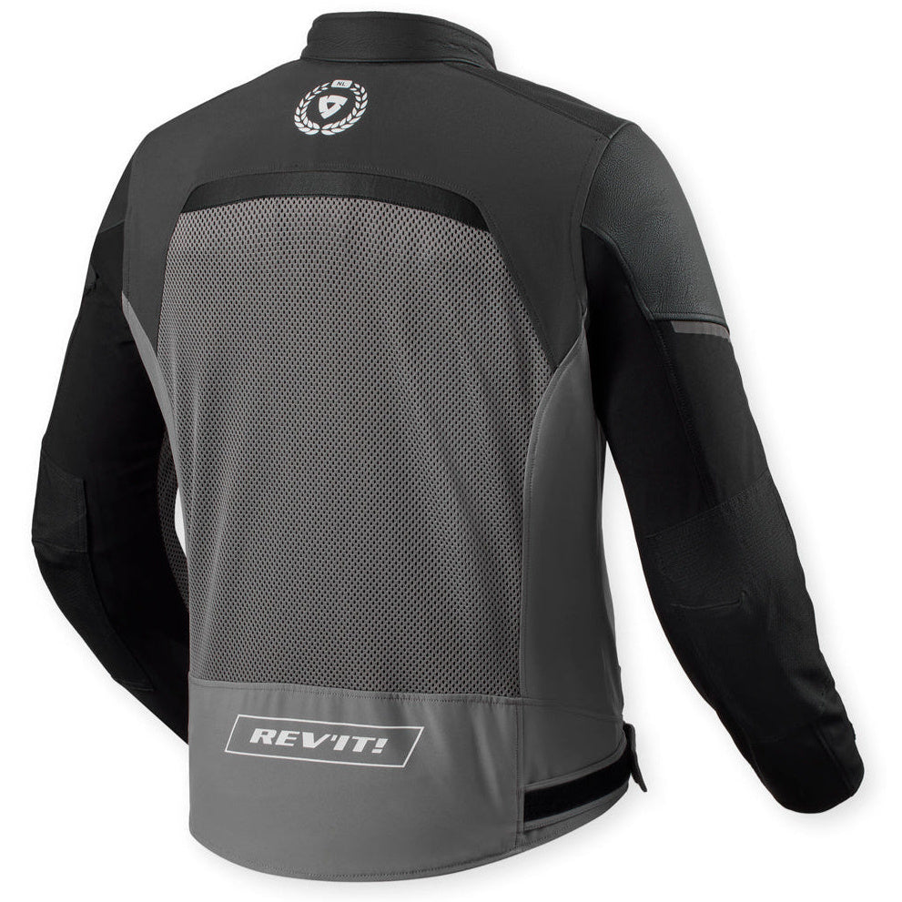 Revit Swiftblade Textile Jacket Black / Red, rear view
