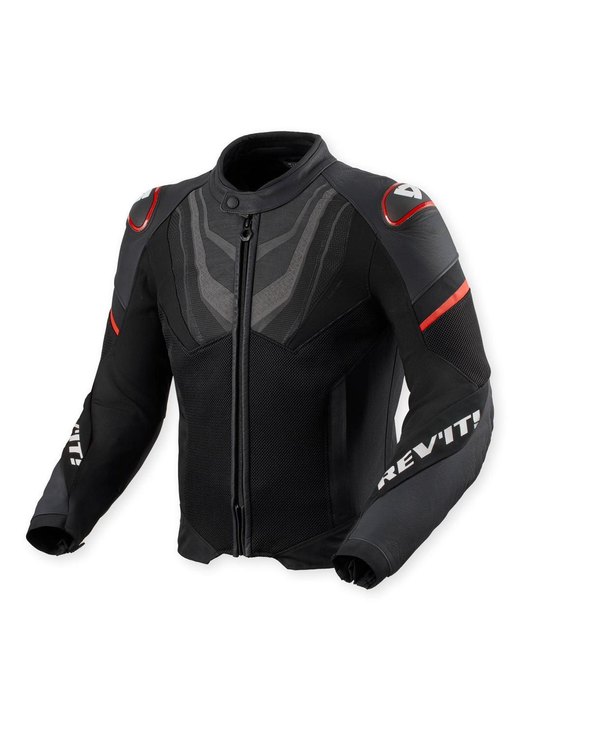 Revit Mantis 3 H2O Textile Jacket Black / Red FREE UK Delivery, FREE 365 Day Returns - Moto Central