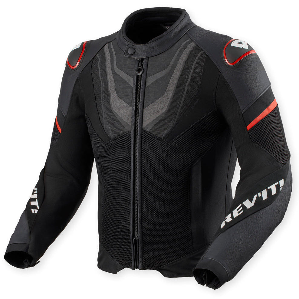 Revit Mantis 3 H2O Textile Jacket Black / Red – front view