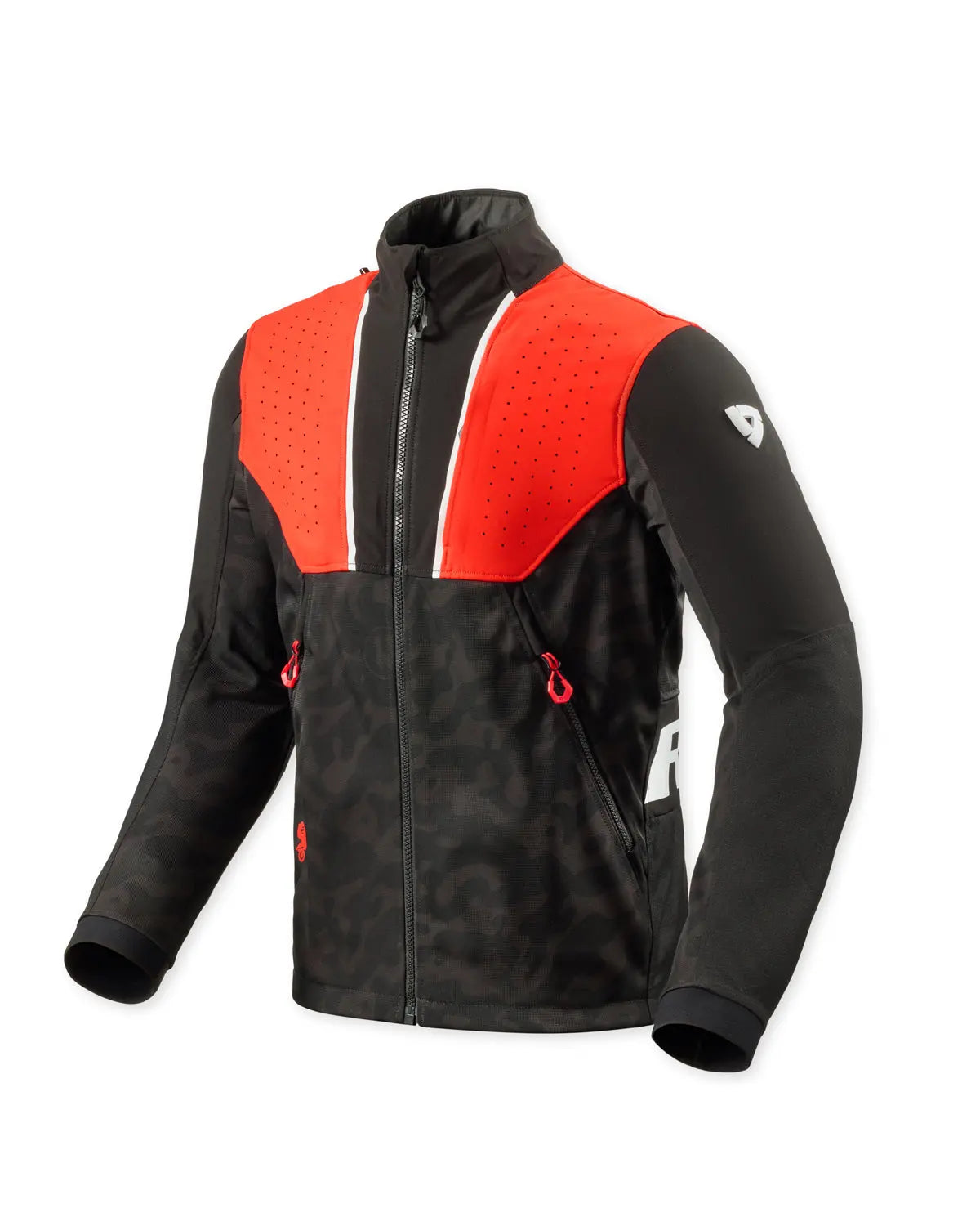 Revit Africa Textile Jacket Black / Red FREE UK Delivery, FREE 365 Day Returns | Moto Central