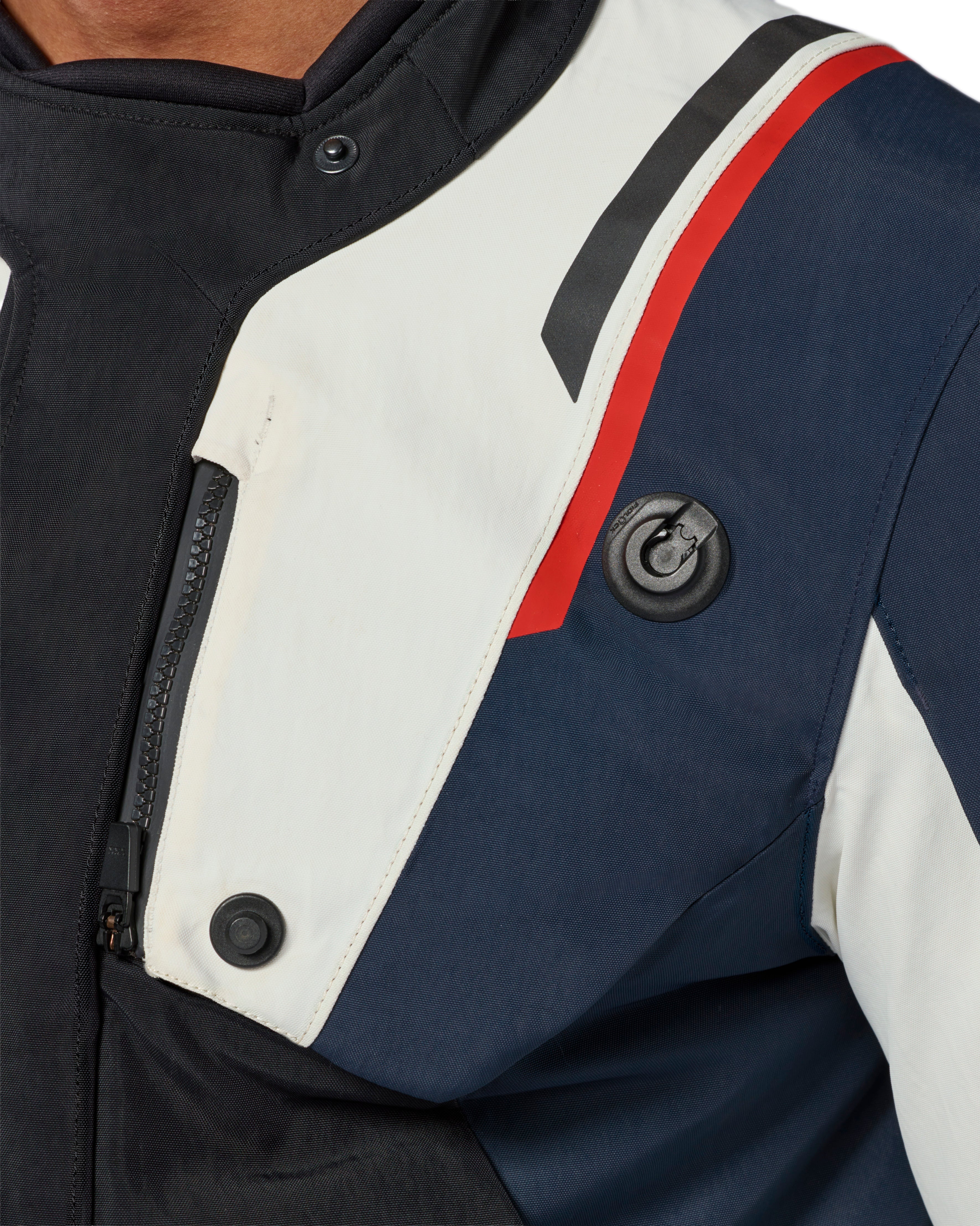 Revit Fractal H2O Textile Jacket Blue / White
