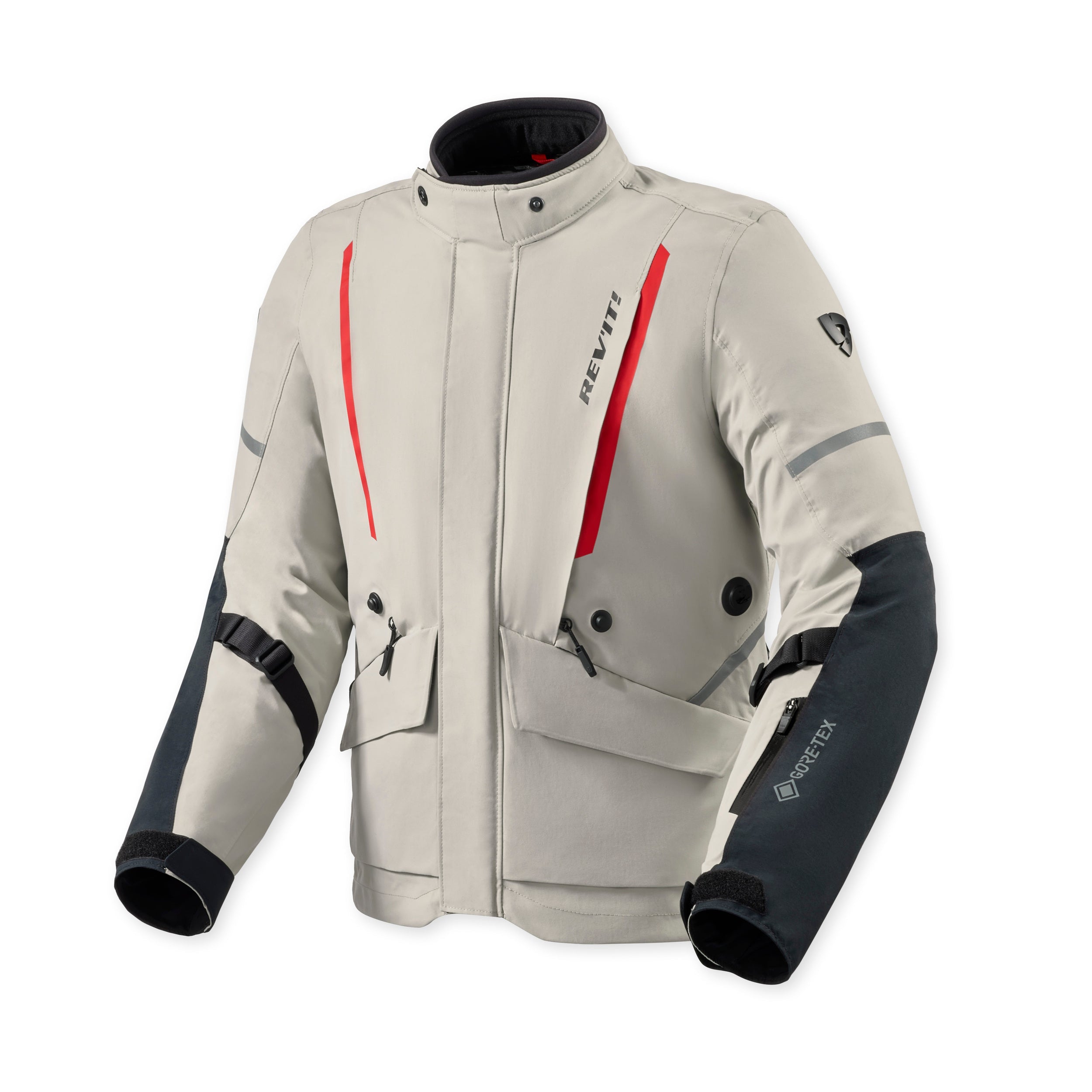 Revit Vertical 2 Gore-Tex Jacket Grey / Red