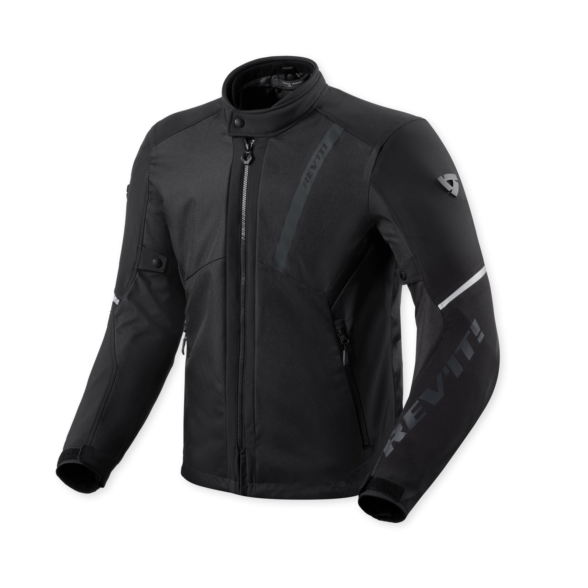 Revit Venator H2O Textile Jacket Black front view
