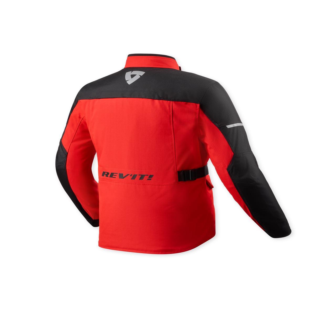 Revit Convergent H2O Textile Jacket Red / Black FREE UK Delivery, FREE 365 Day Returns | Moto Central
