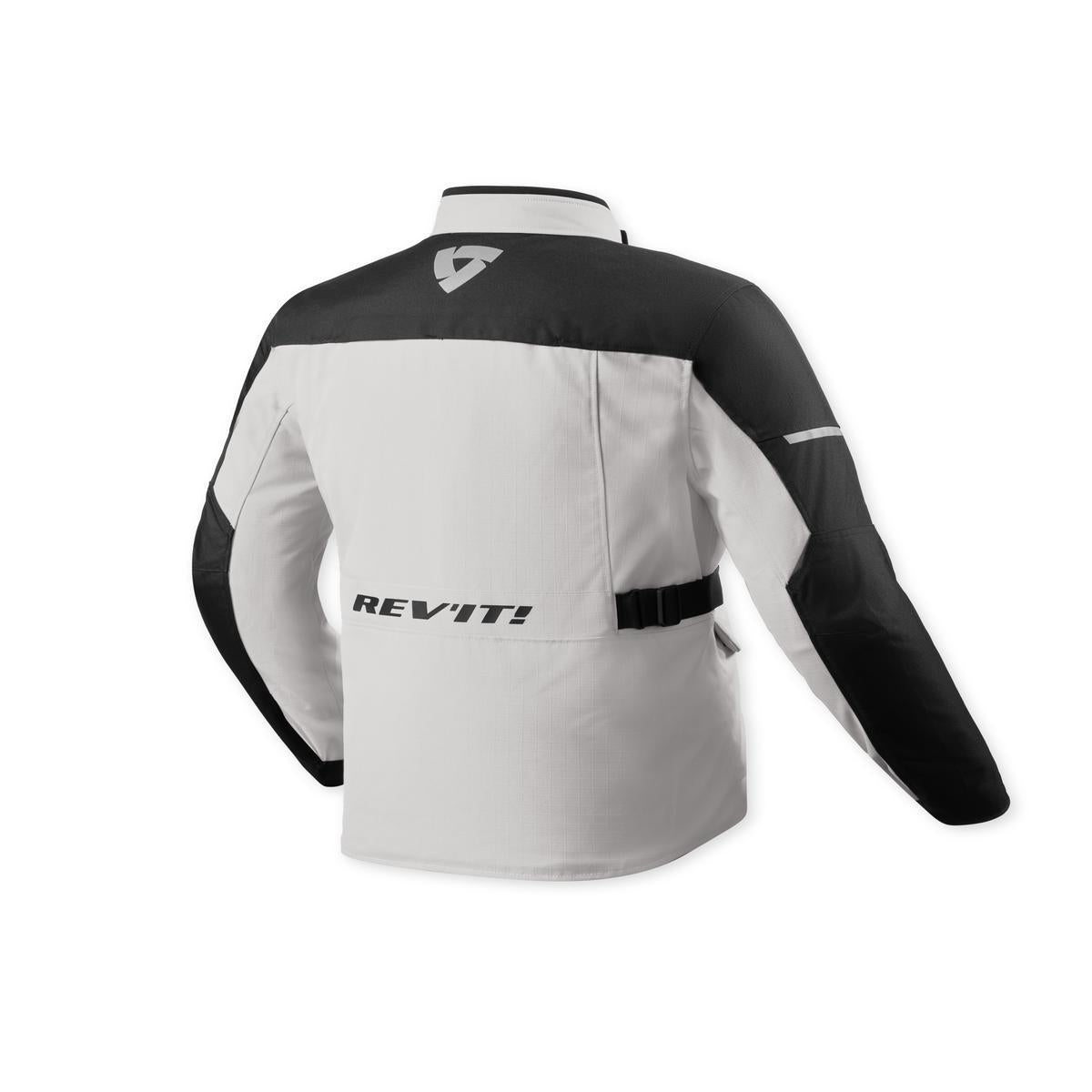 Revit Convergent H2O Textile Jacket Silver / Black FREE UK Delivery, FREE 365 Day Returns | Moto Central