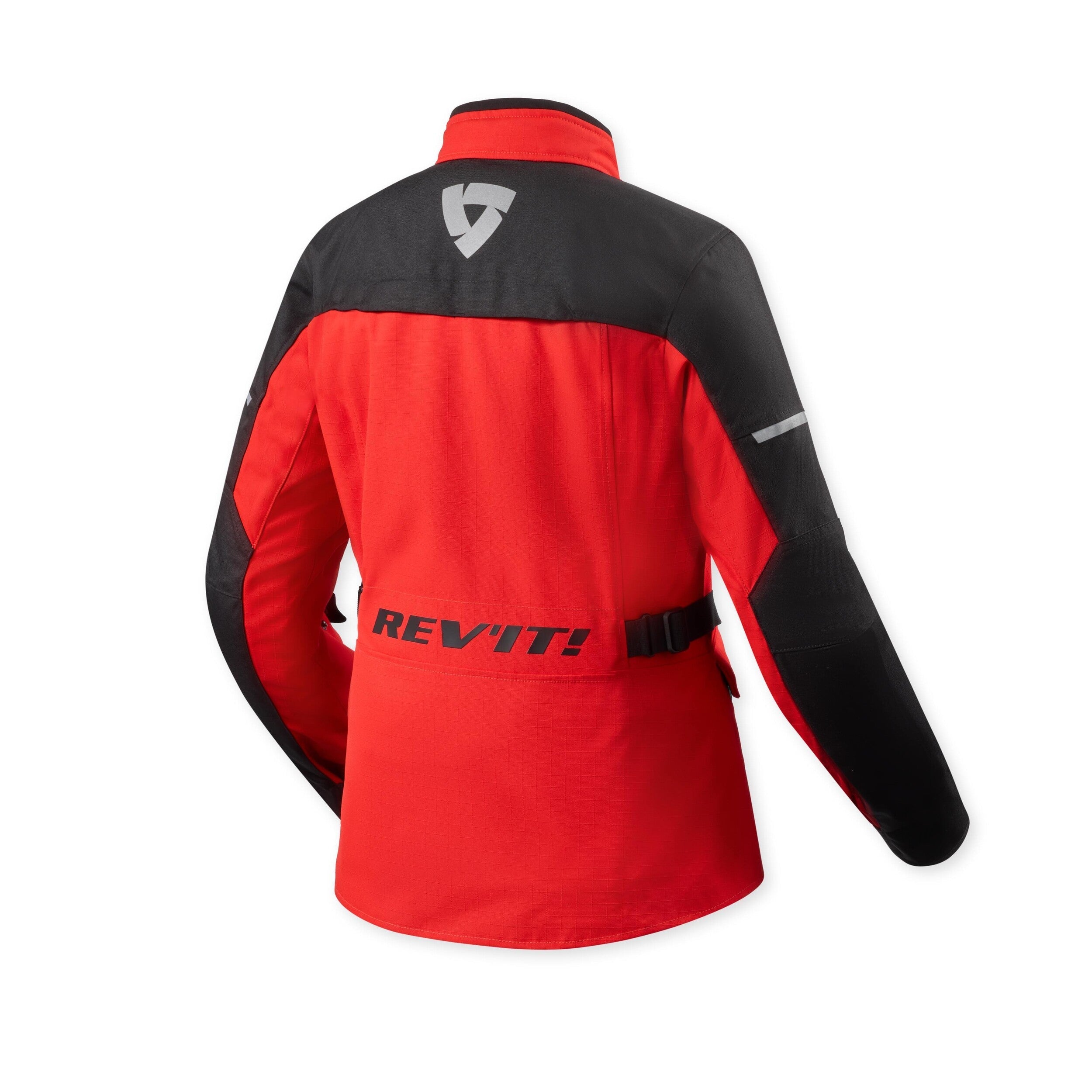 Revit Convergent H2O Ladies Textile Jacket Red / Black back view