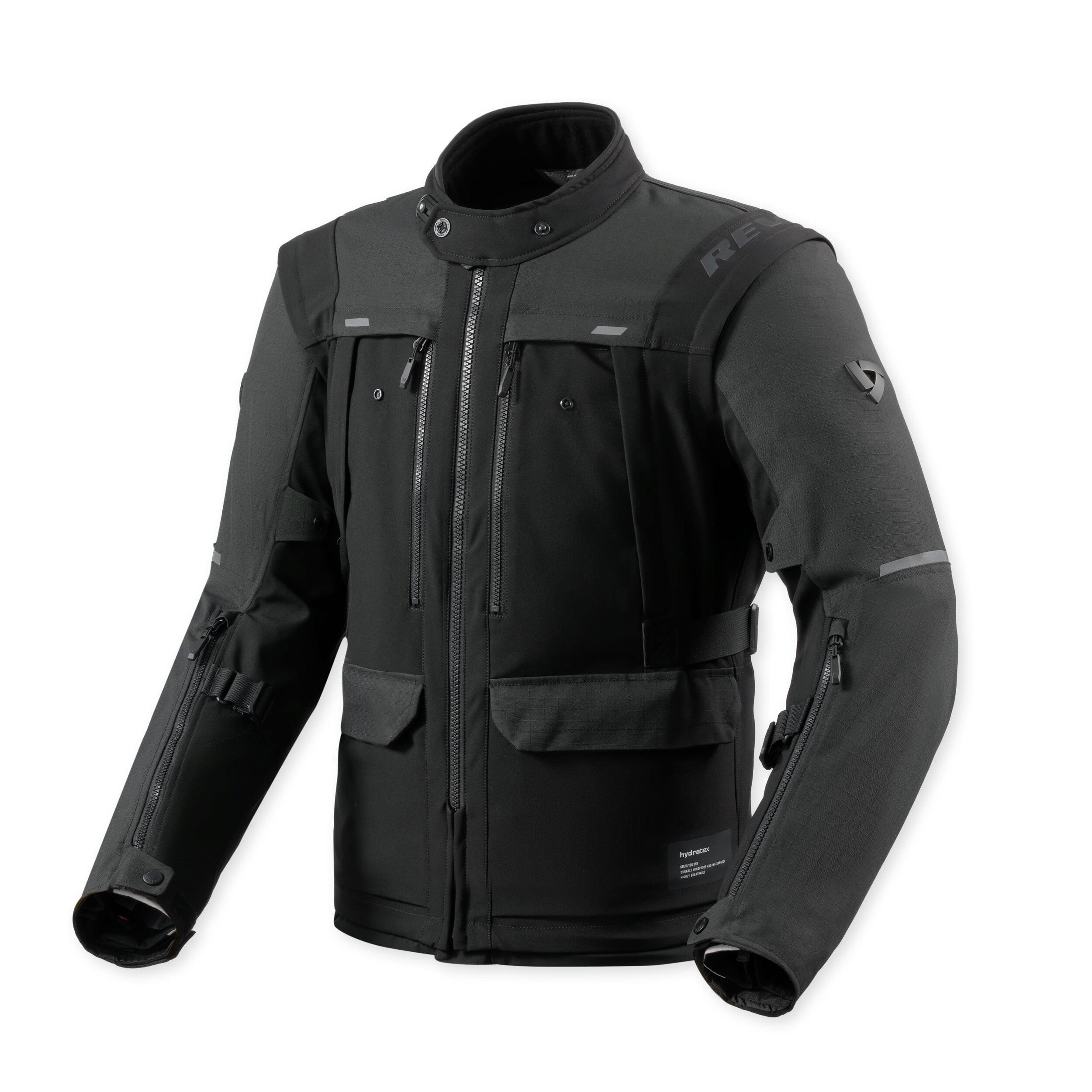 Revit Offtrack 3 H2O Textile Jacket Black front view