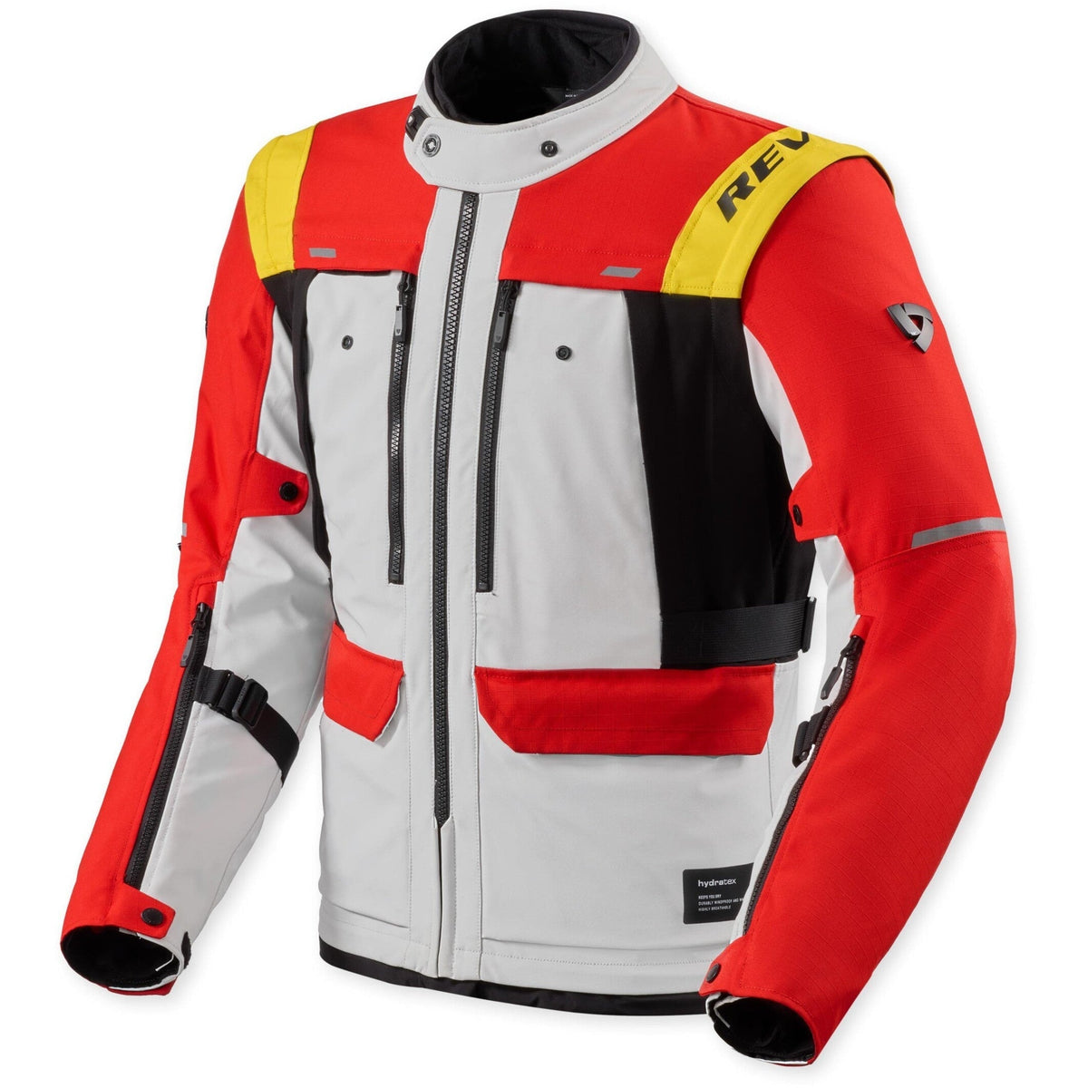 Revit Offtrack 3 H2O Textile Jacket Red / White front view