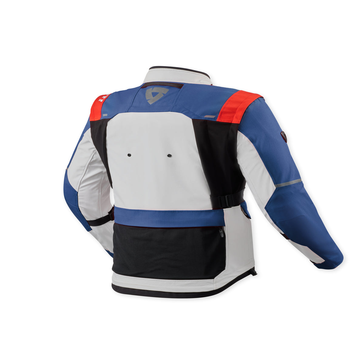 Revit Offtrack 3 H2O Textile Jacket Blue / Silver FREE UK Delivery, FREE 365 Day Returns | Moto Central