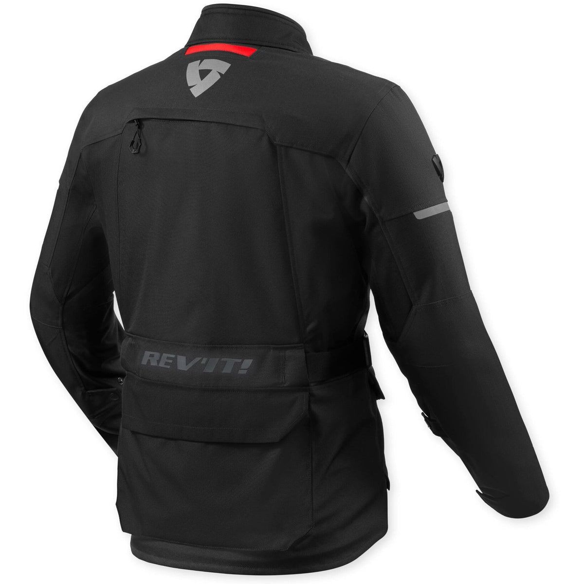 Revit Outback 5 H2O Textile Jacket Black back view