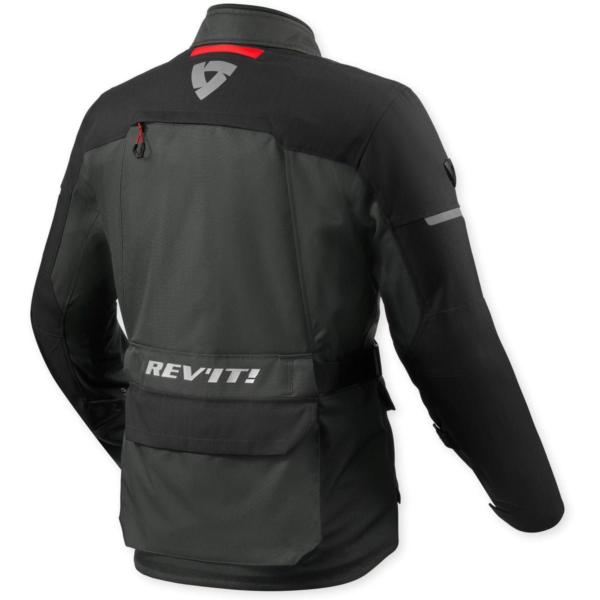 Revit Outback 5 H2O Textile Jacket Anthracite / Black back view