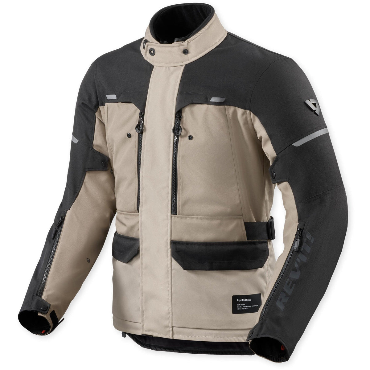 Revit Outback 5 H2O Textile Jacket Sand / Black front view