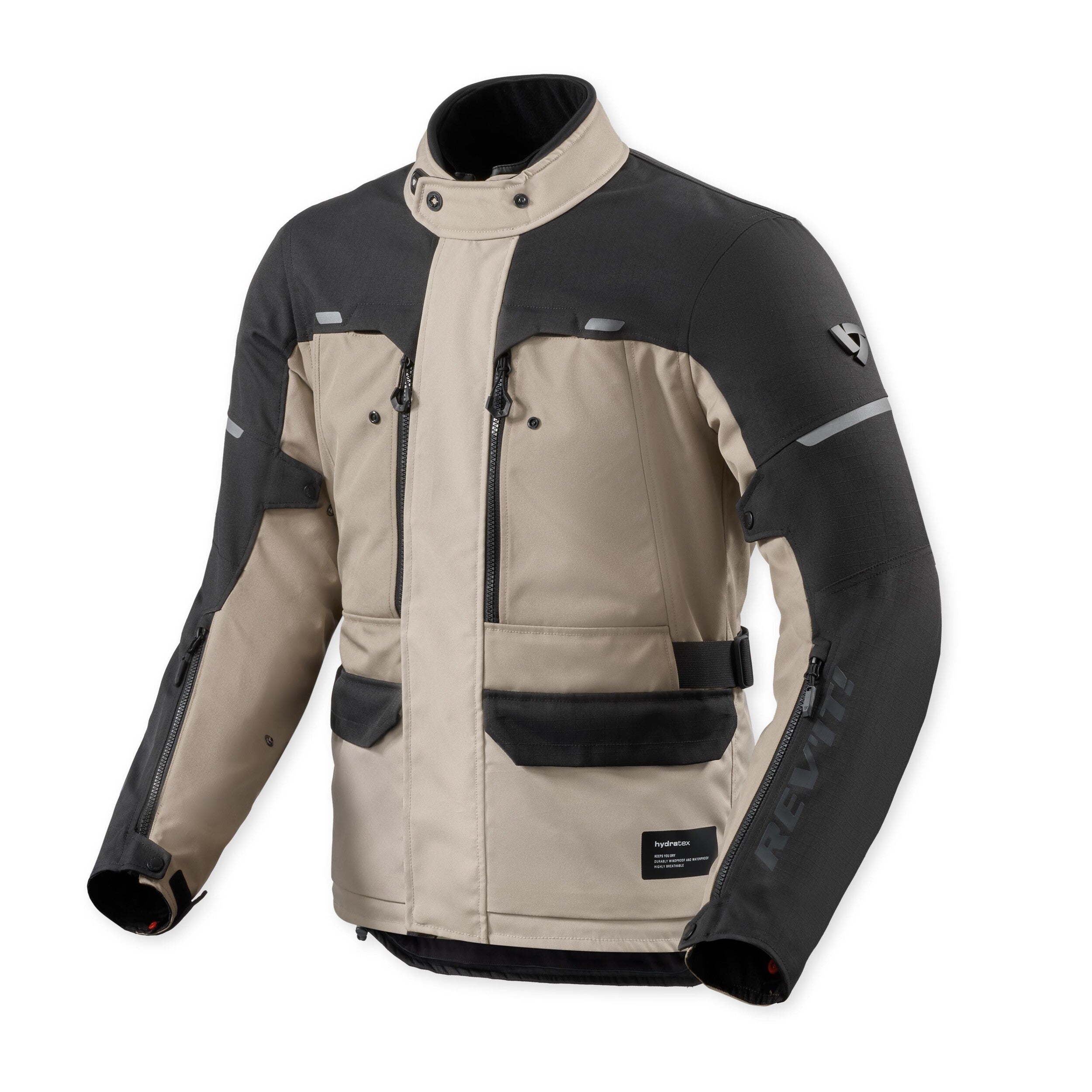 Revit Outback 5 H2O Textile Jacket Sand / Black front view