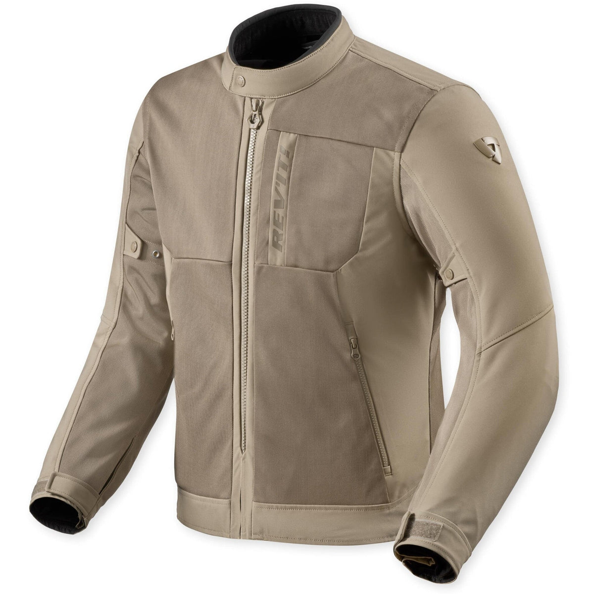 Revit Highcrest H2O Textile Jacket Sand front view