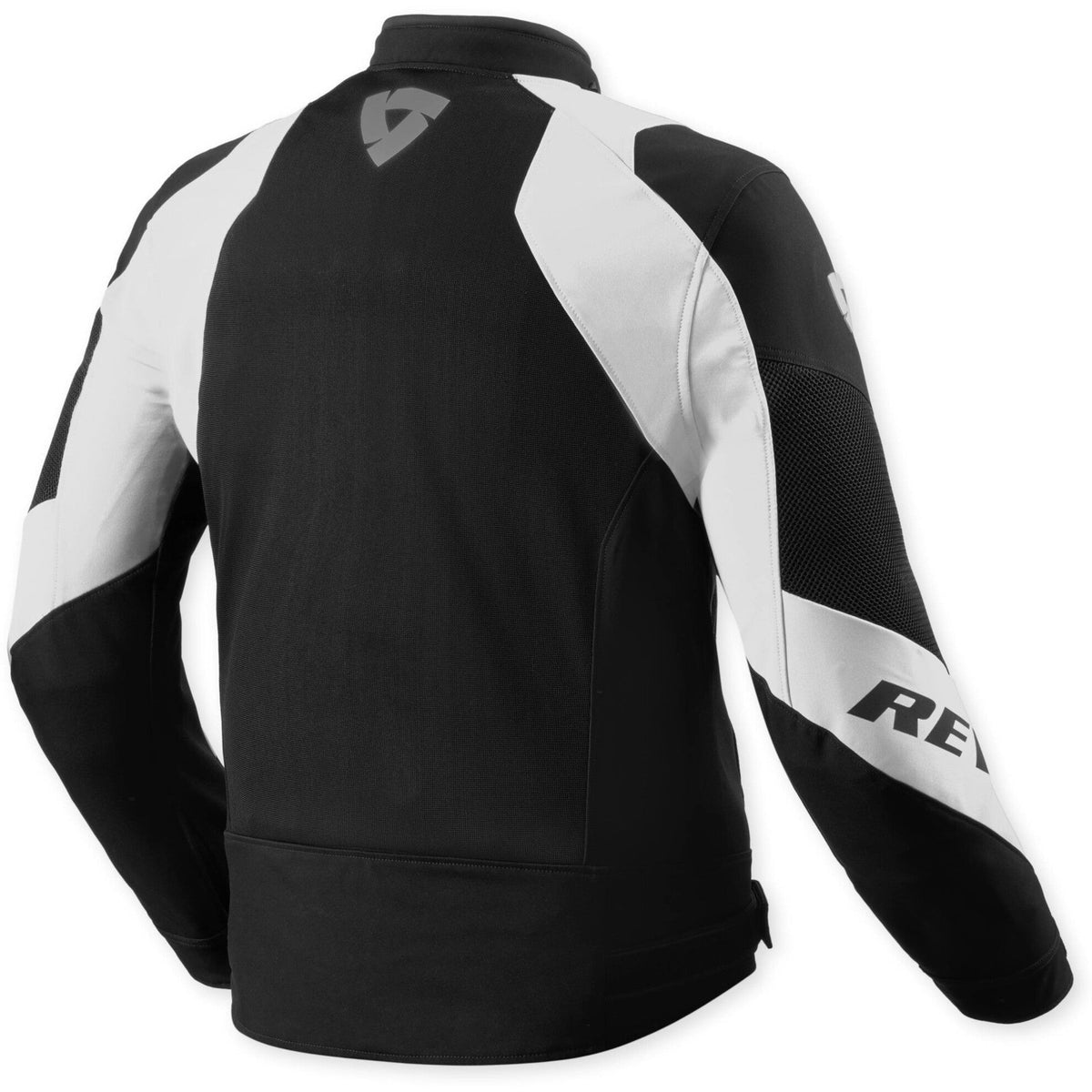 Revit Hyperspeed 3 GT Air Textile Jacket Black / White back view