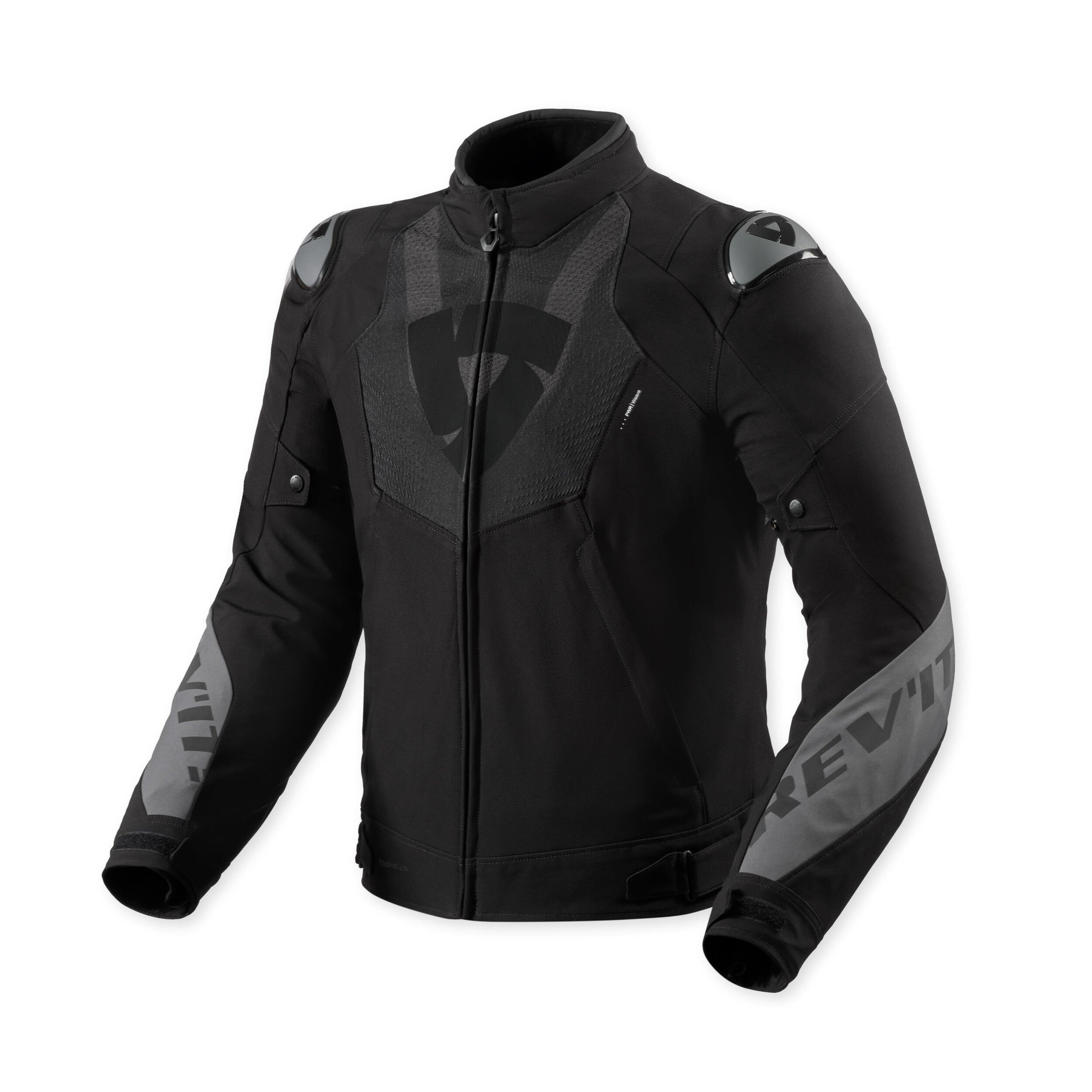 Revit Hyperspeed 3 H2O Textile Jacket Black / Grey front view