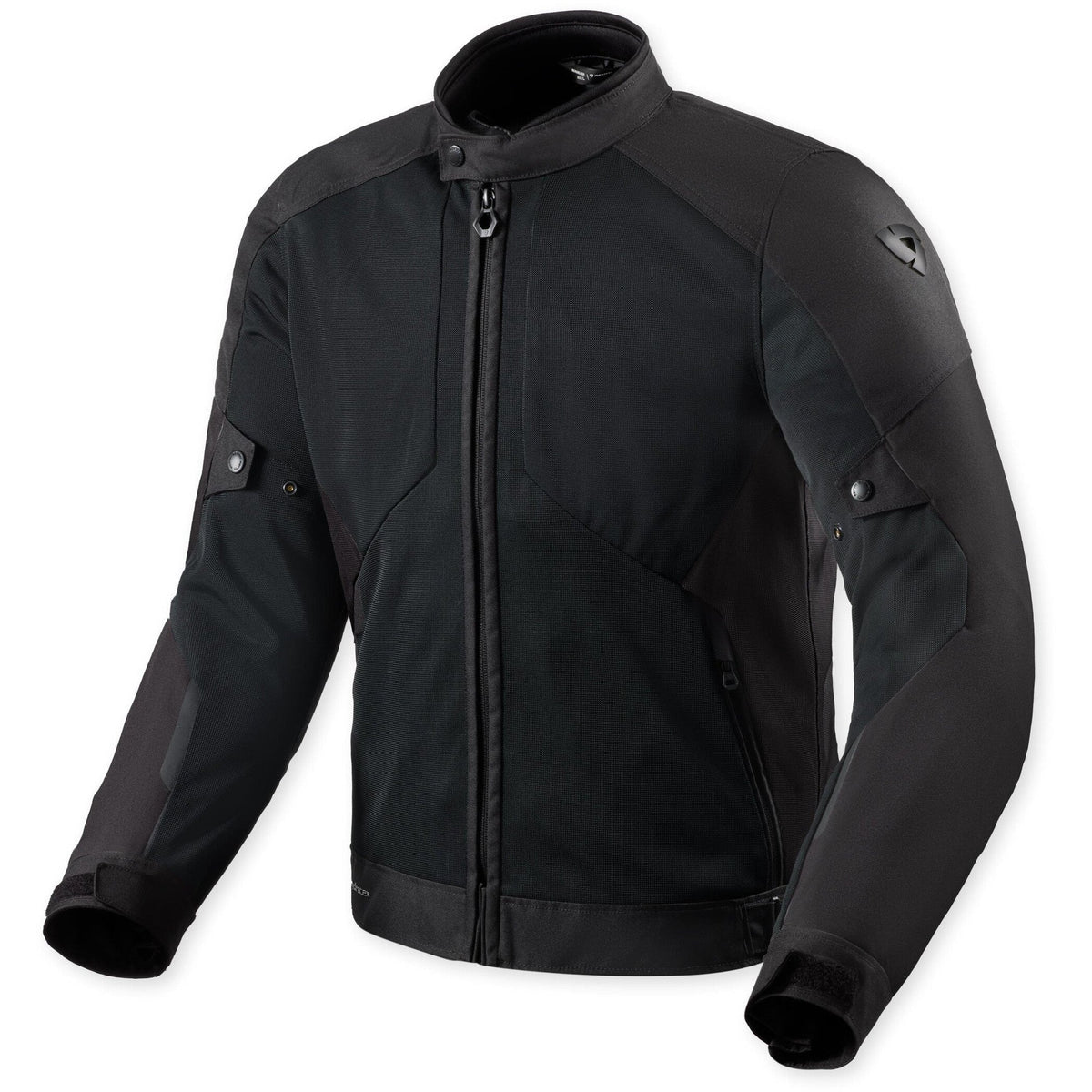 Revit Torque 3 H2O Textile Jacket Black front view