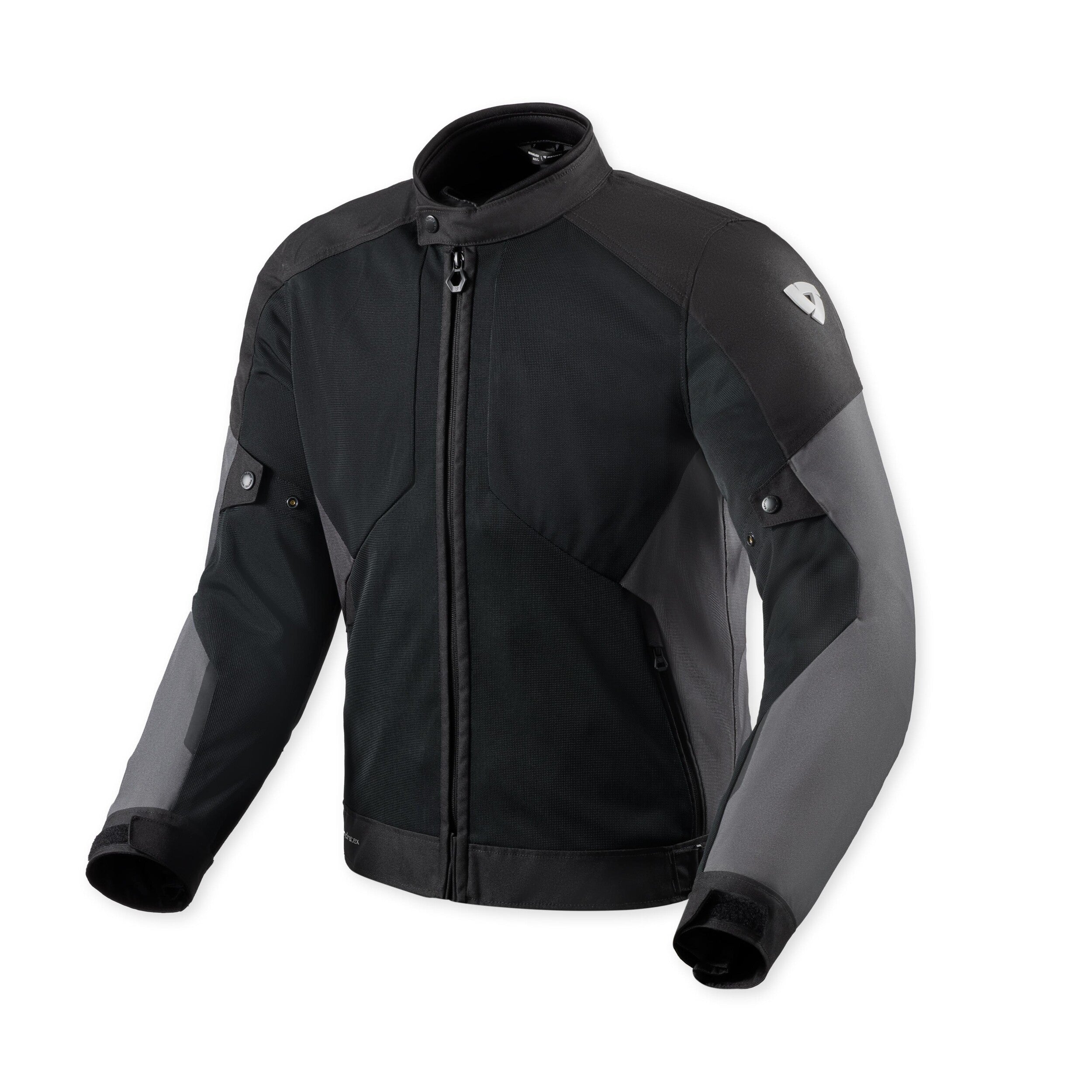 Revit Torque 3 H2O Textile Jacket Black / Anthracite front view