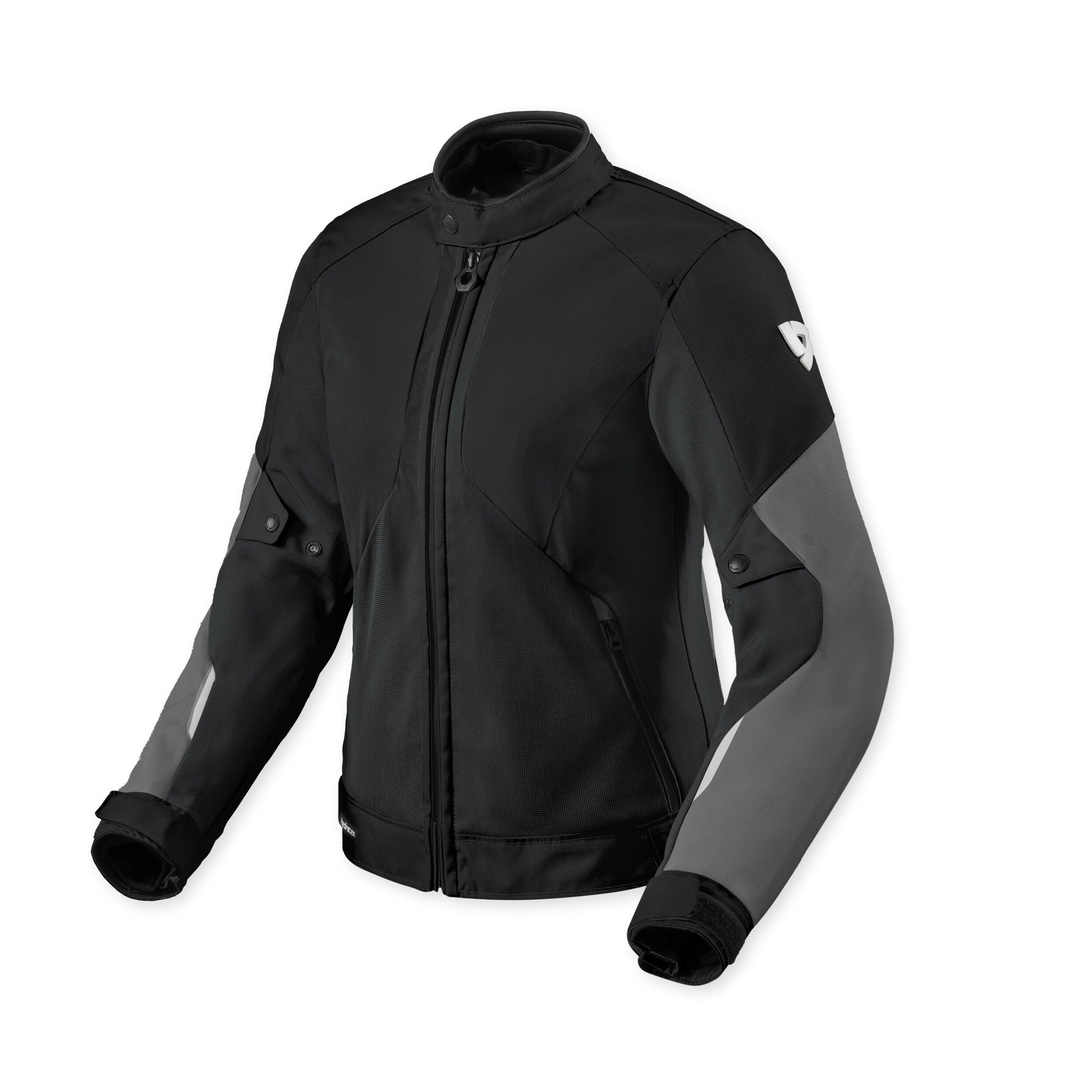 Revit Torque 3 H2O Ladies Textile Jacket Black front view