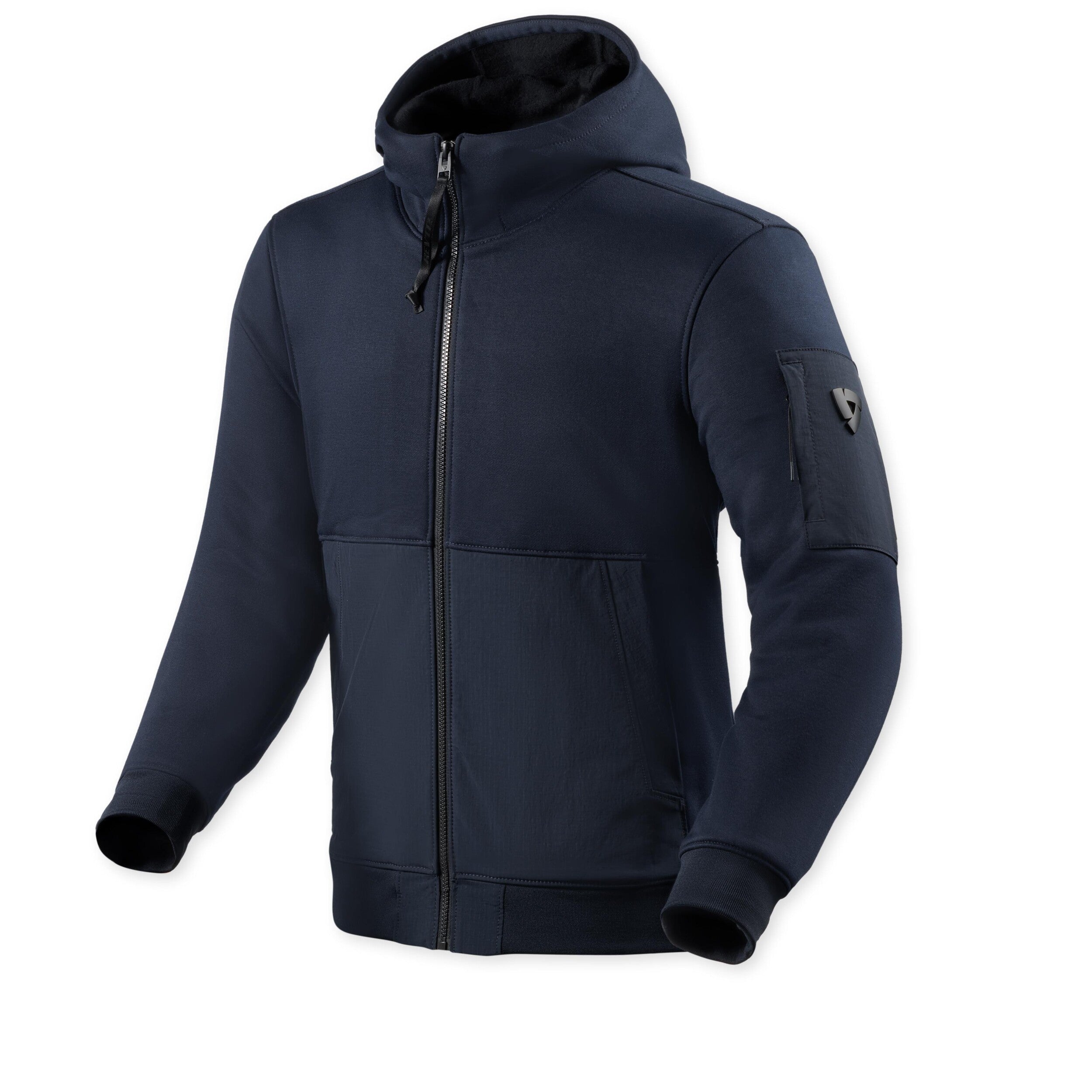 Revit Oakwood Hoodie Dark Blue front view