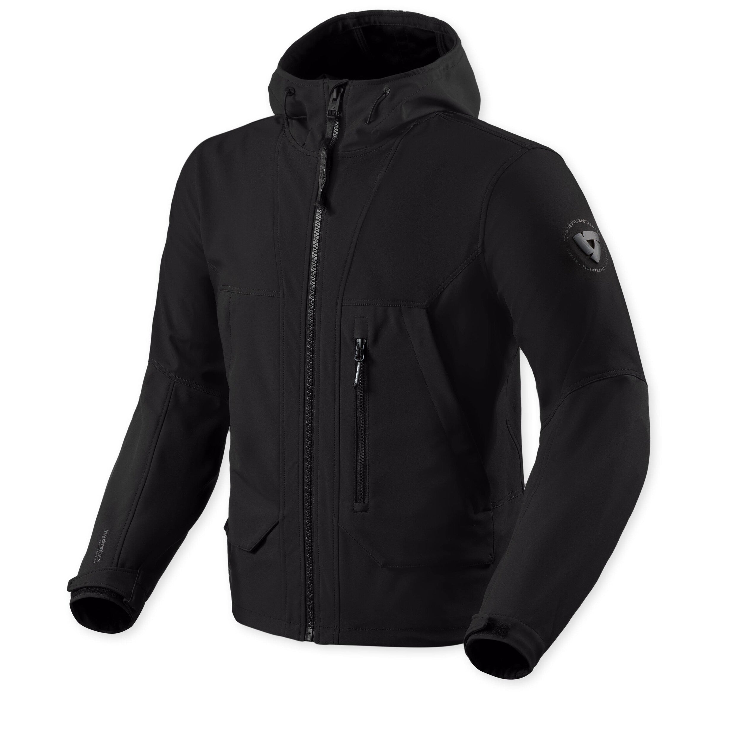 Revit Boson Textile Jacket Black front view