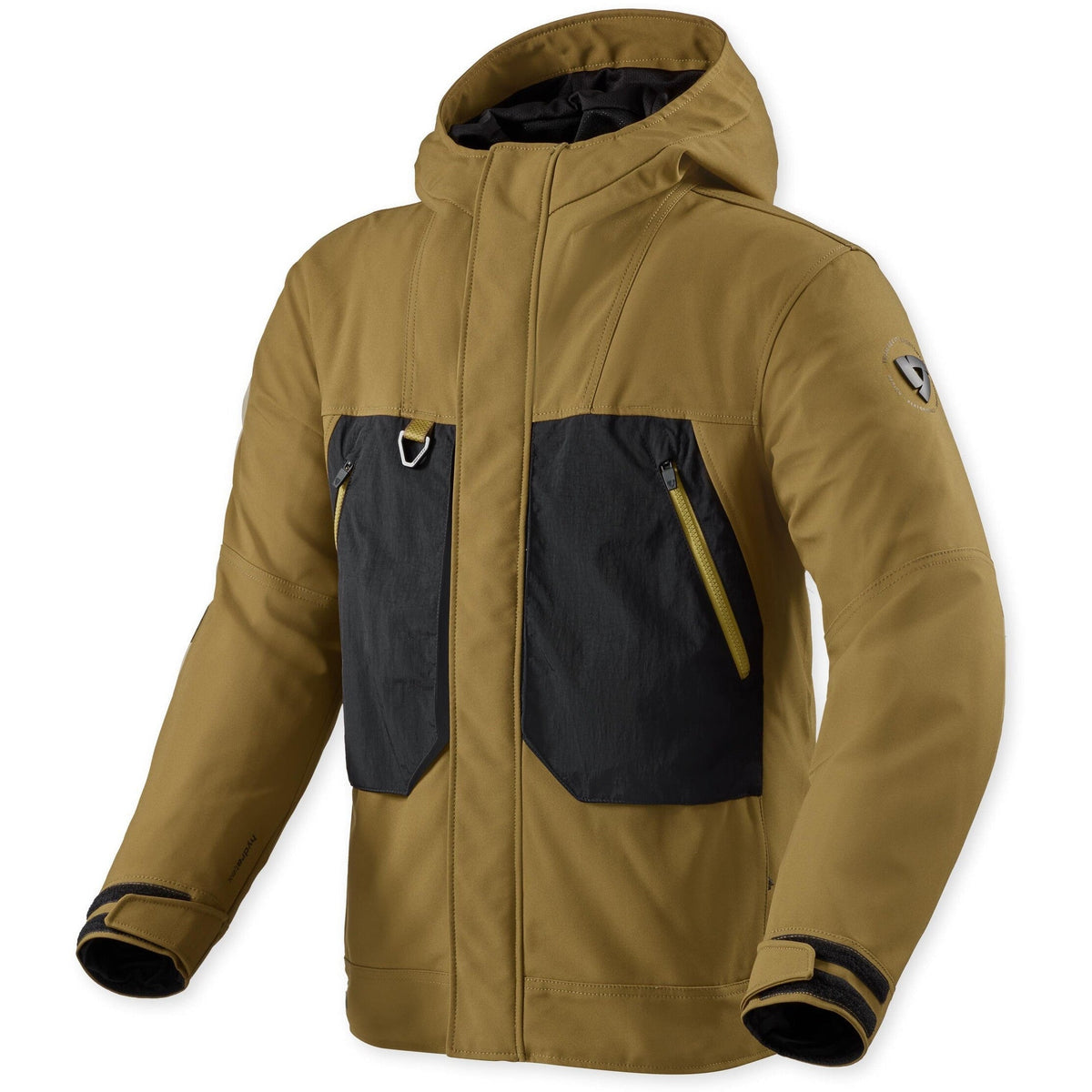 Revit Entropy H2O Textile Jacket Brown / Black front view