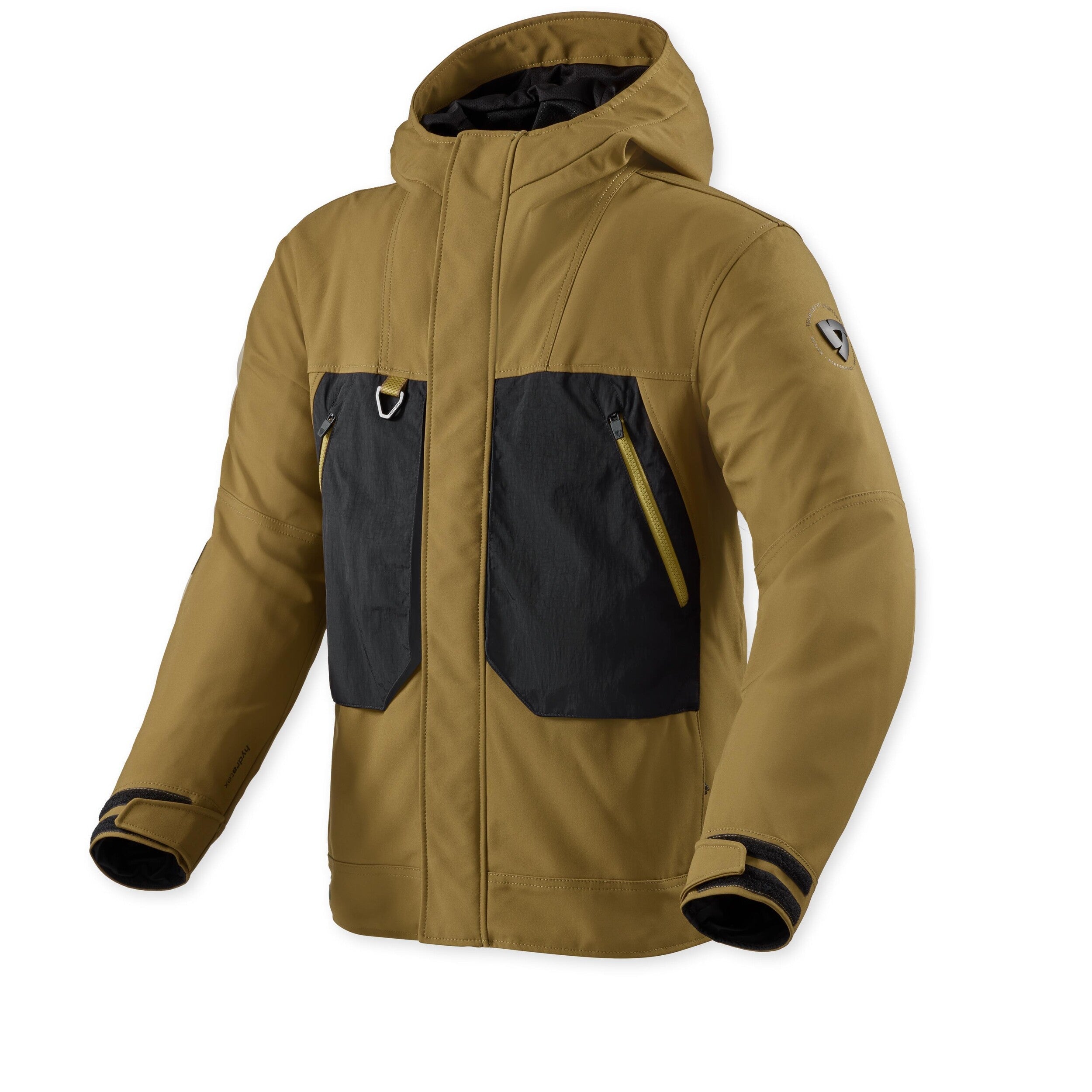 Revit Entropy H2O Textile Jacket Brown / Black front view
