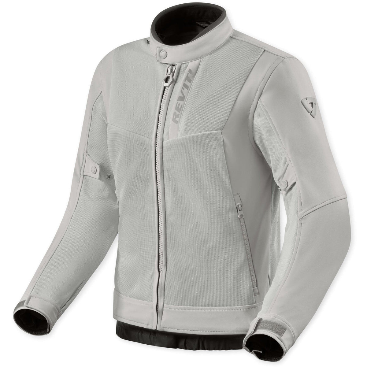 Revit Highcrest H2O Ladies Textile Jacket Silver front view