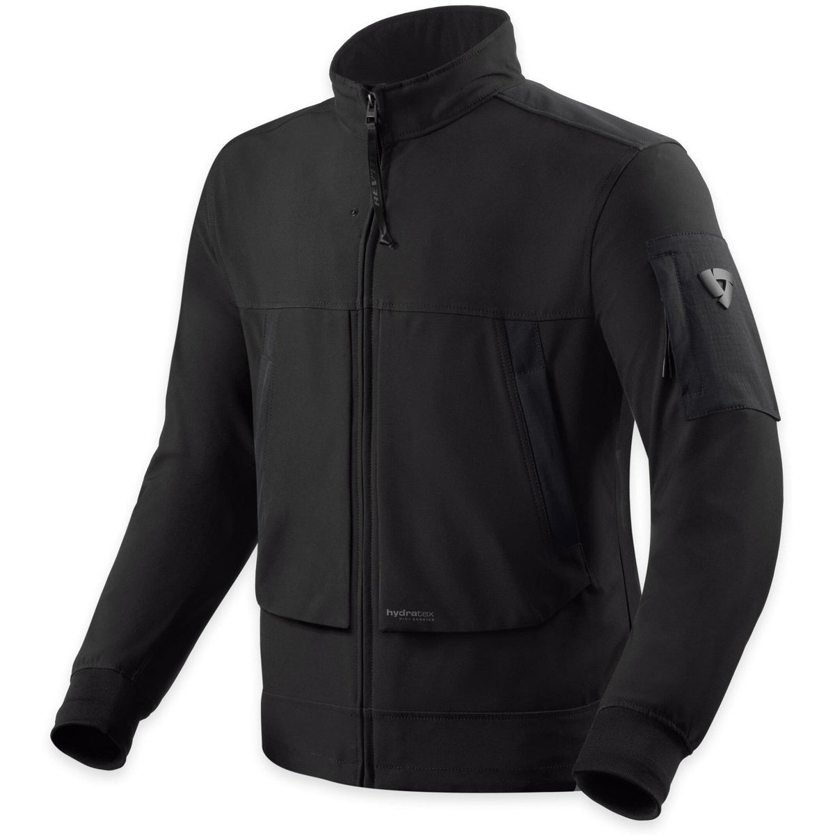 Revit Atwater Textile Jacket Black front view