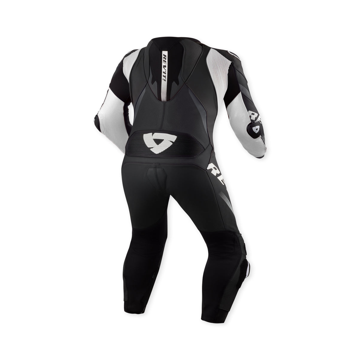 Revit Hyperspeed 3 One Piece Leather Suit Black / White FREE UK Delivery, FREE 365 Day Returns | Moto Central